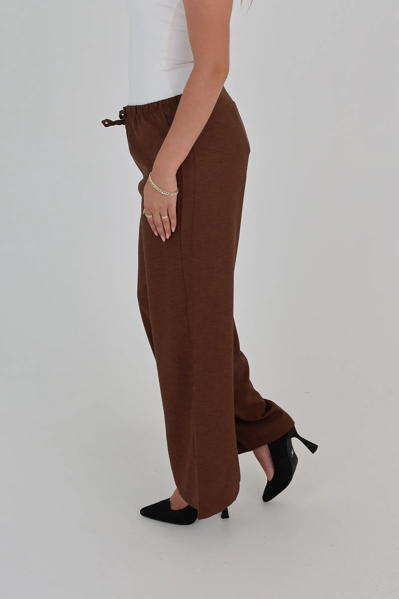Pantallona wide leg