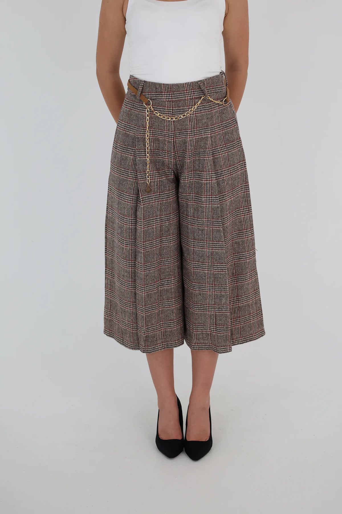 Pantallona vintage wide leg