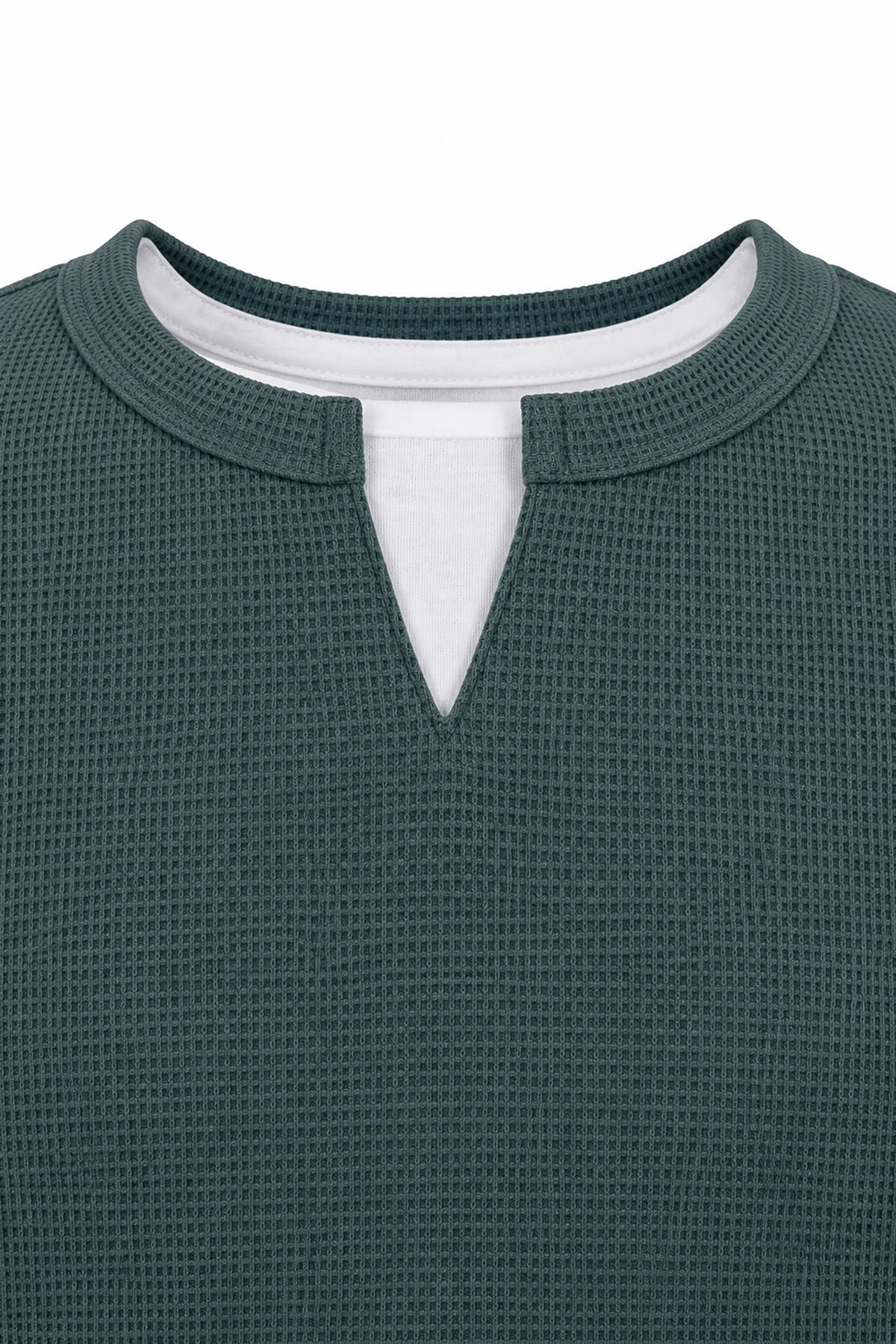 Bluze waffle knit