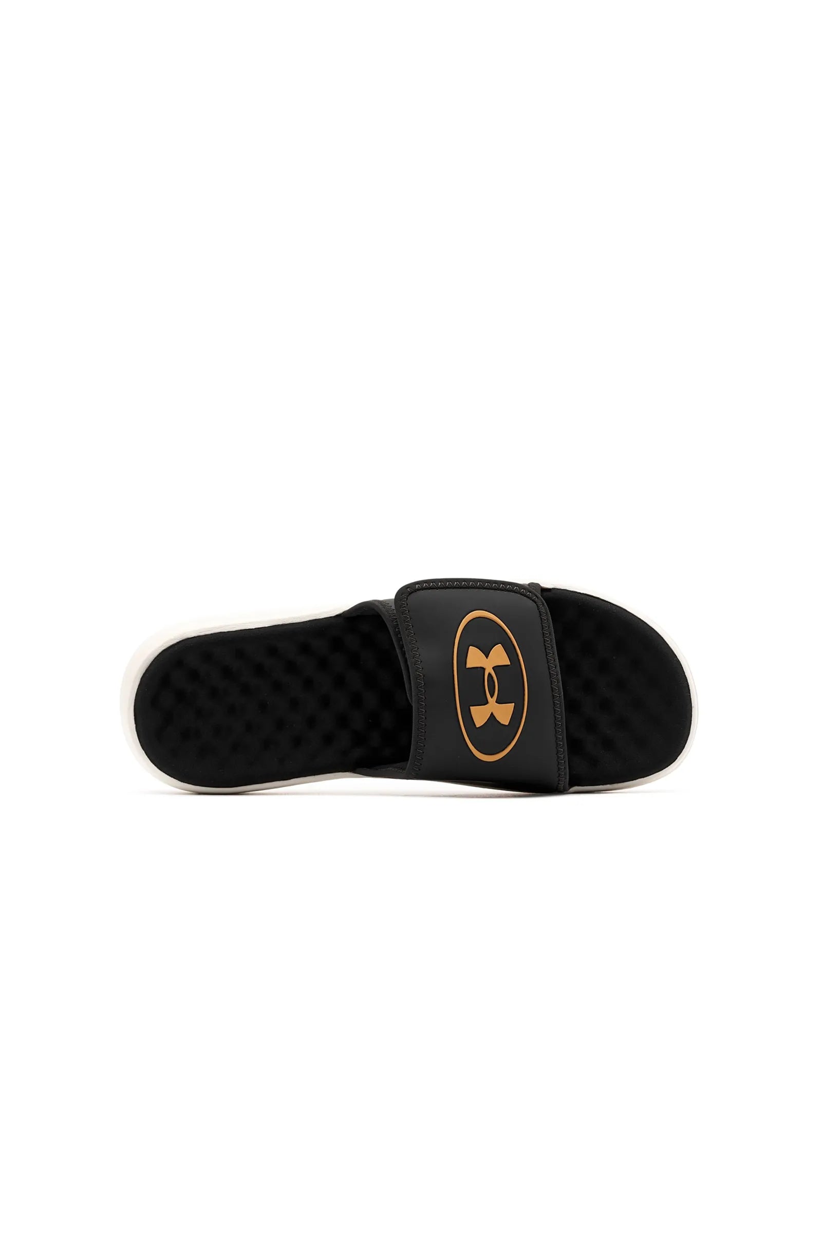 Under Armour ignite pro 8 si black men's slippers 6000337-025