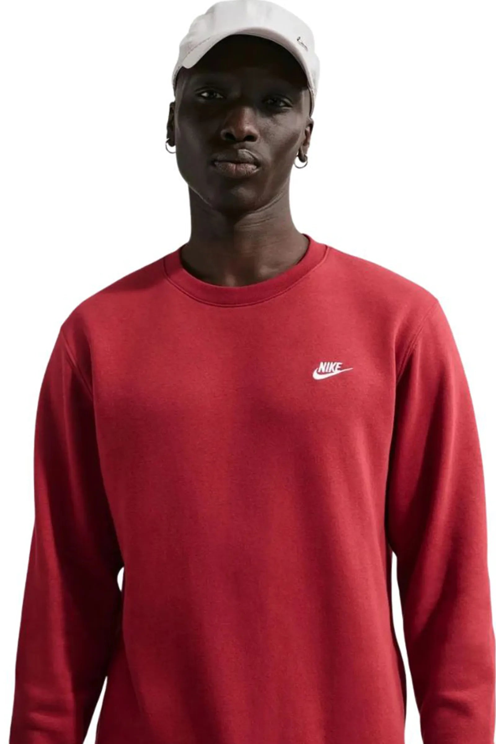 Duks nike club men's fleece crew FN3886-613