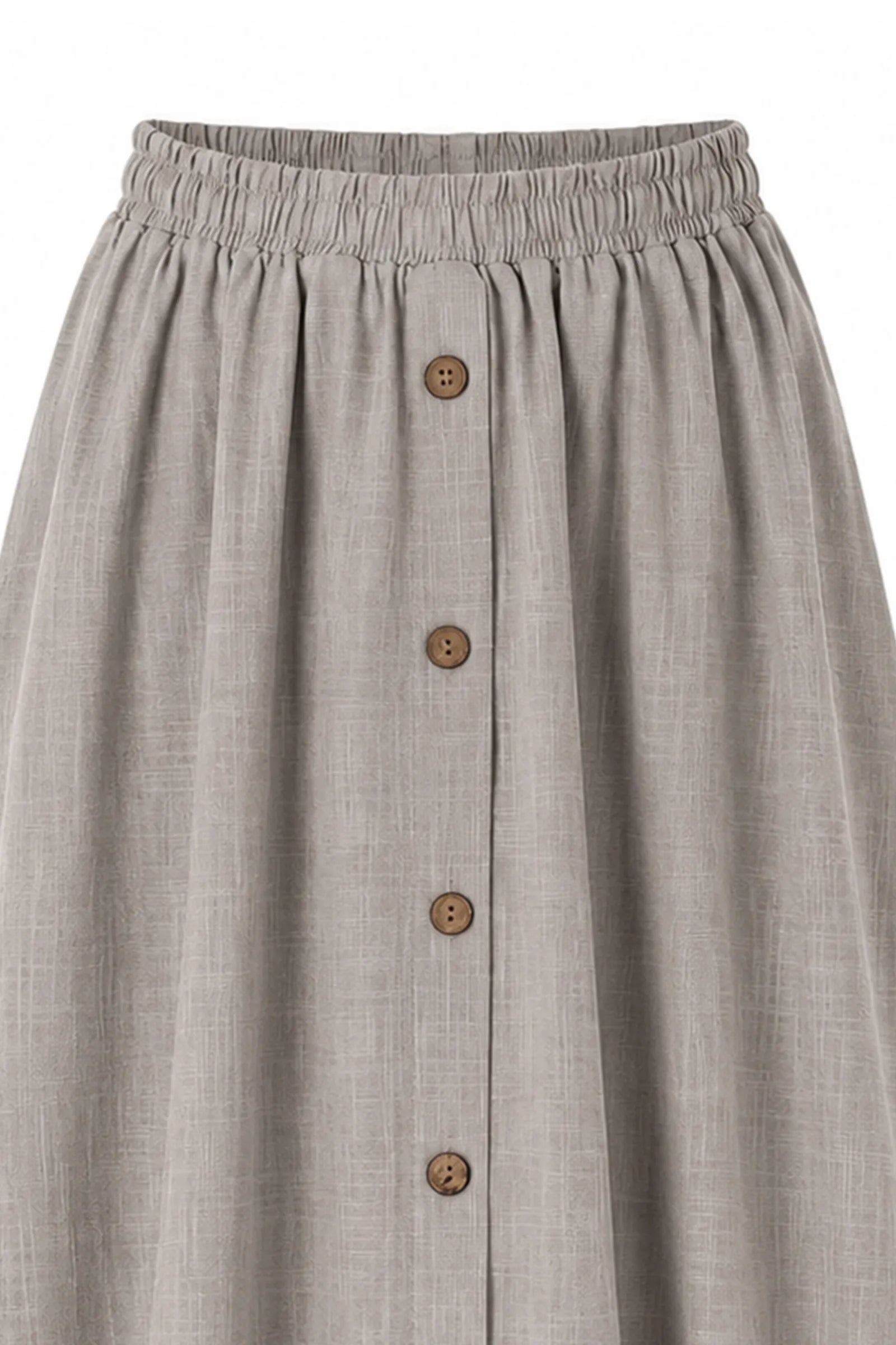 Fund elastic waist midi