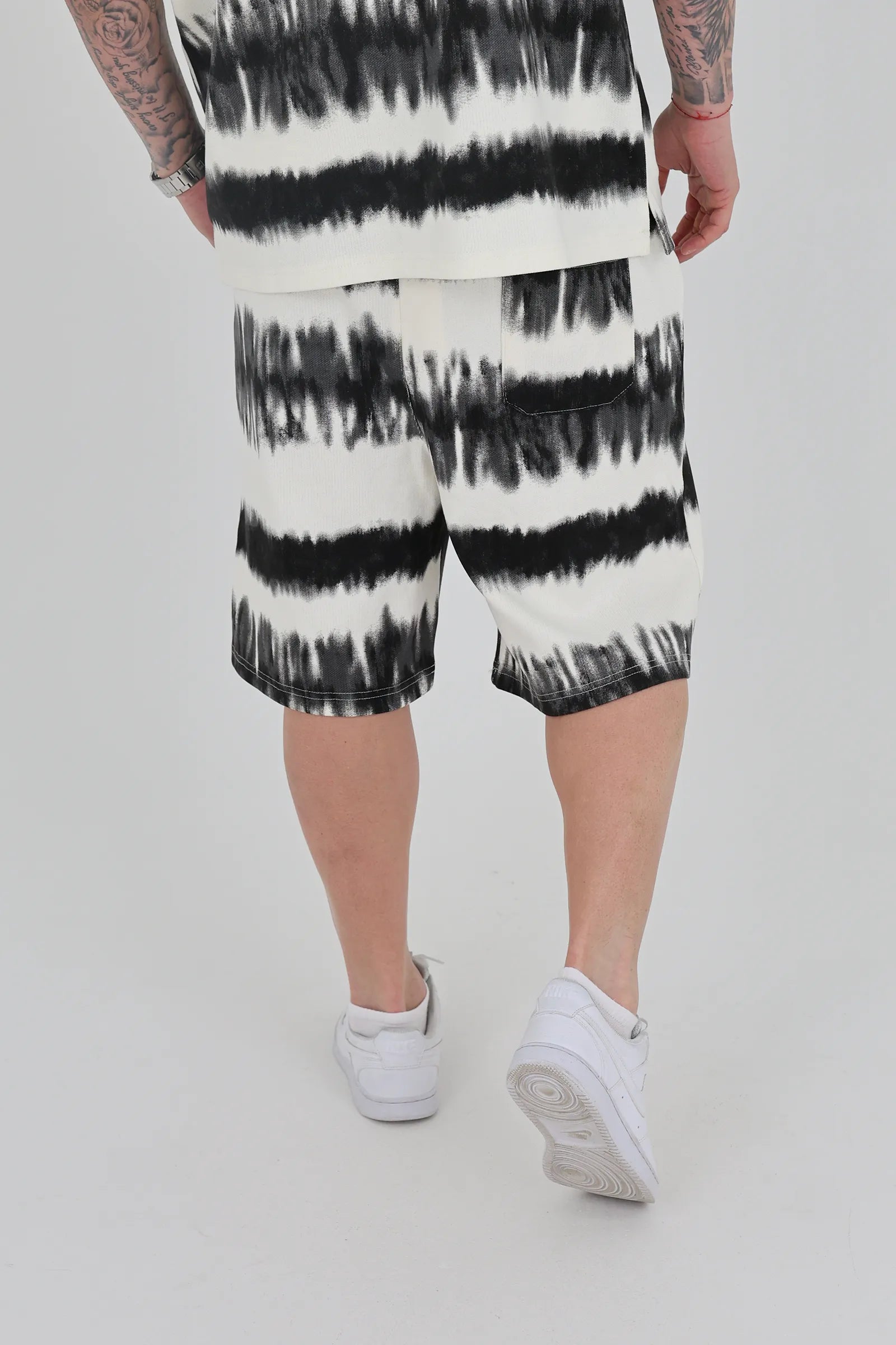 Pantallona relaxed fit printed