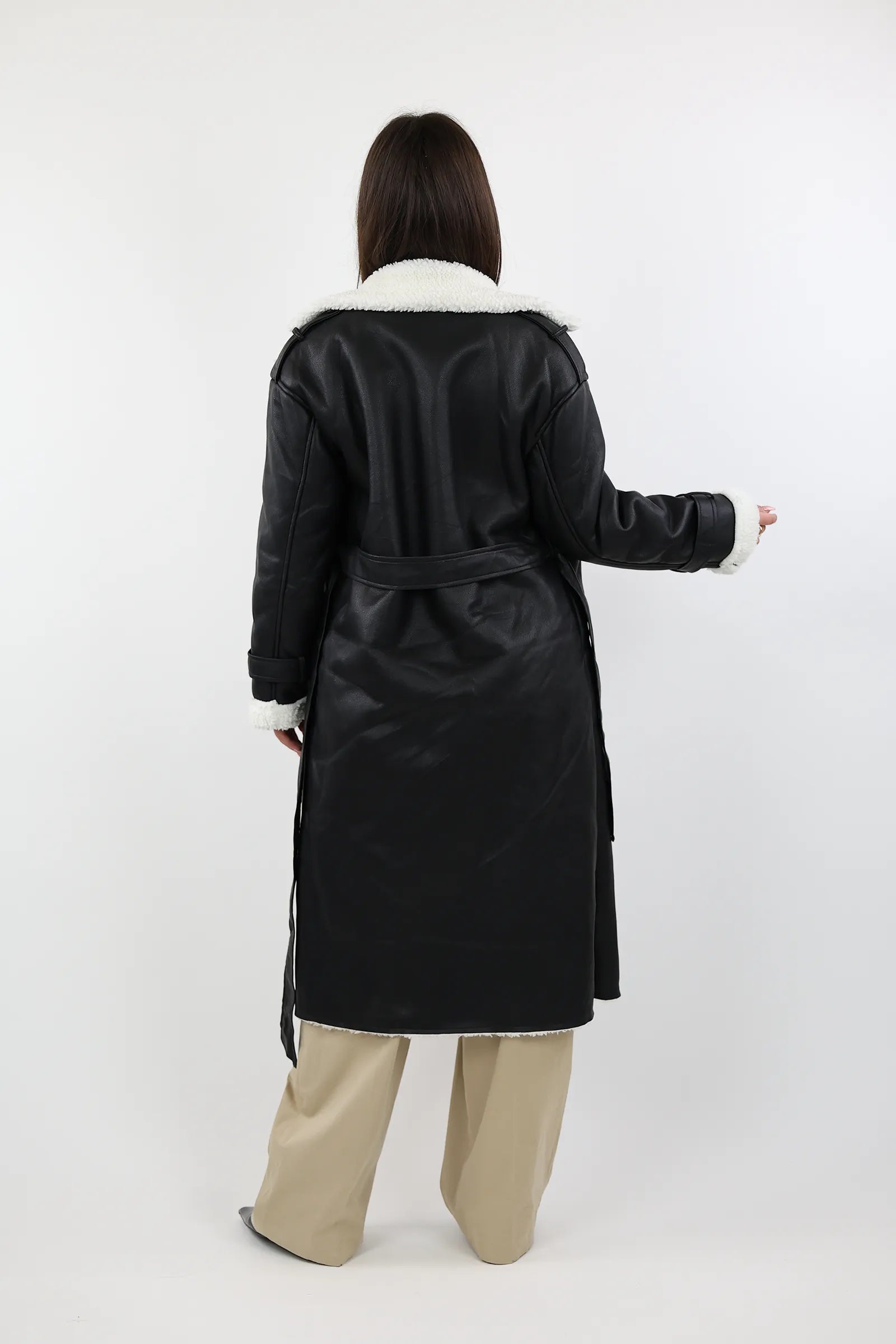 JAKNE FAUX LEATHER