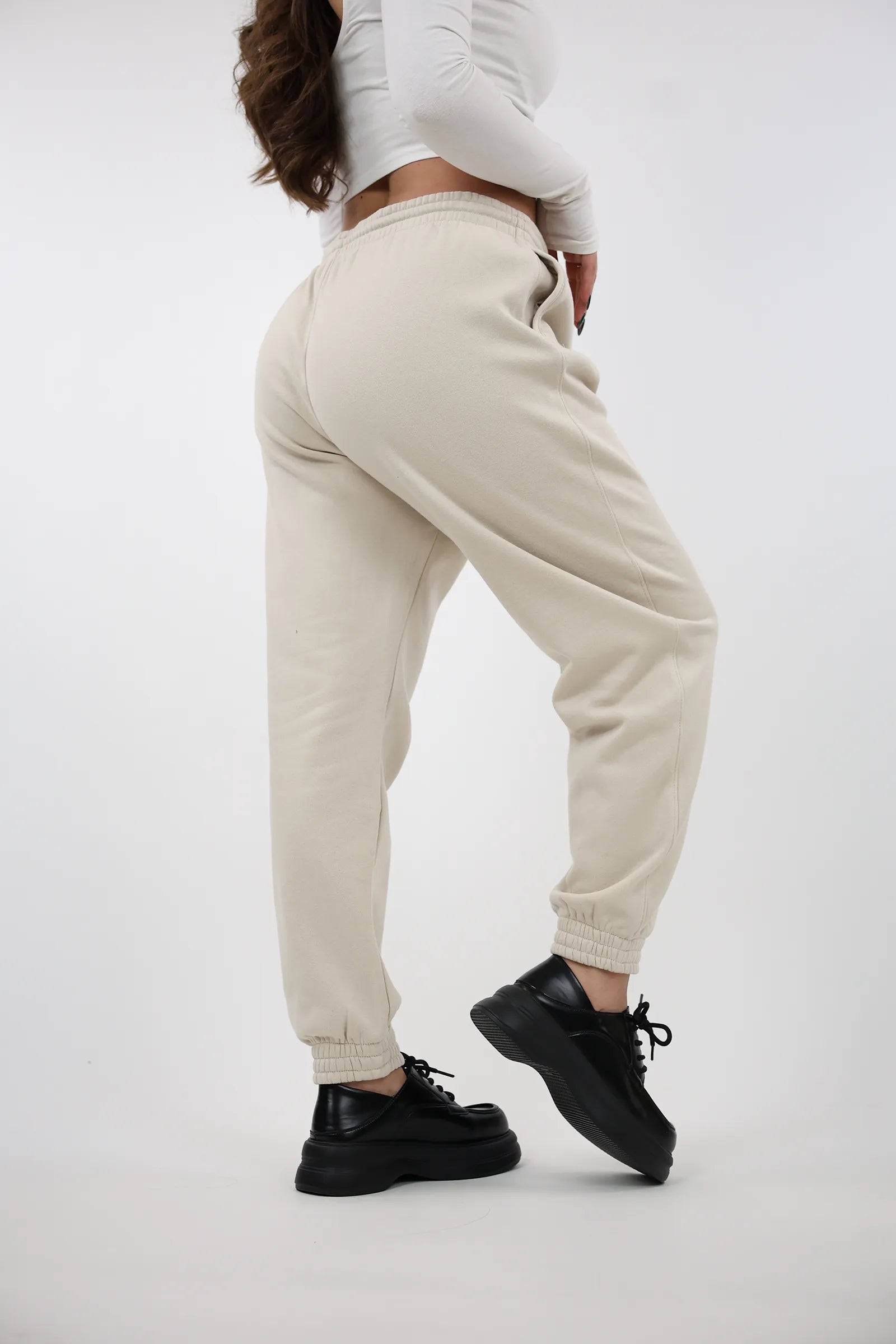 TRENERKA elastic waist fleece