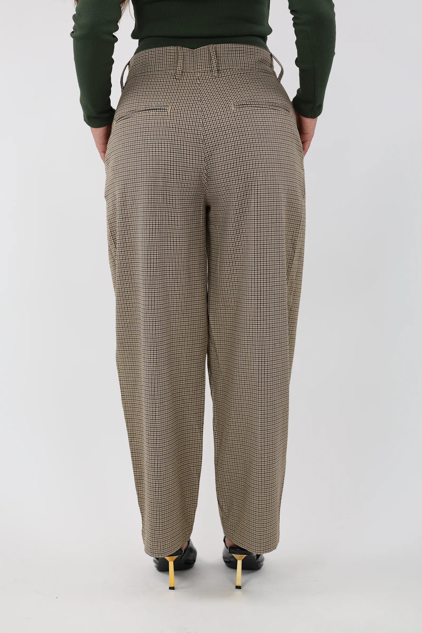 PANTALLONA PLEATED BEIGE