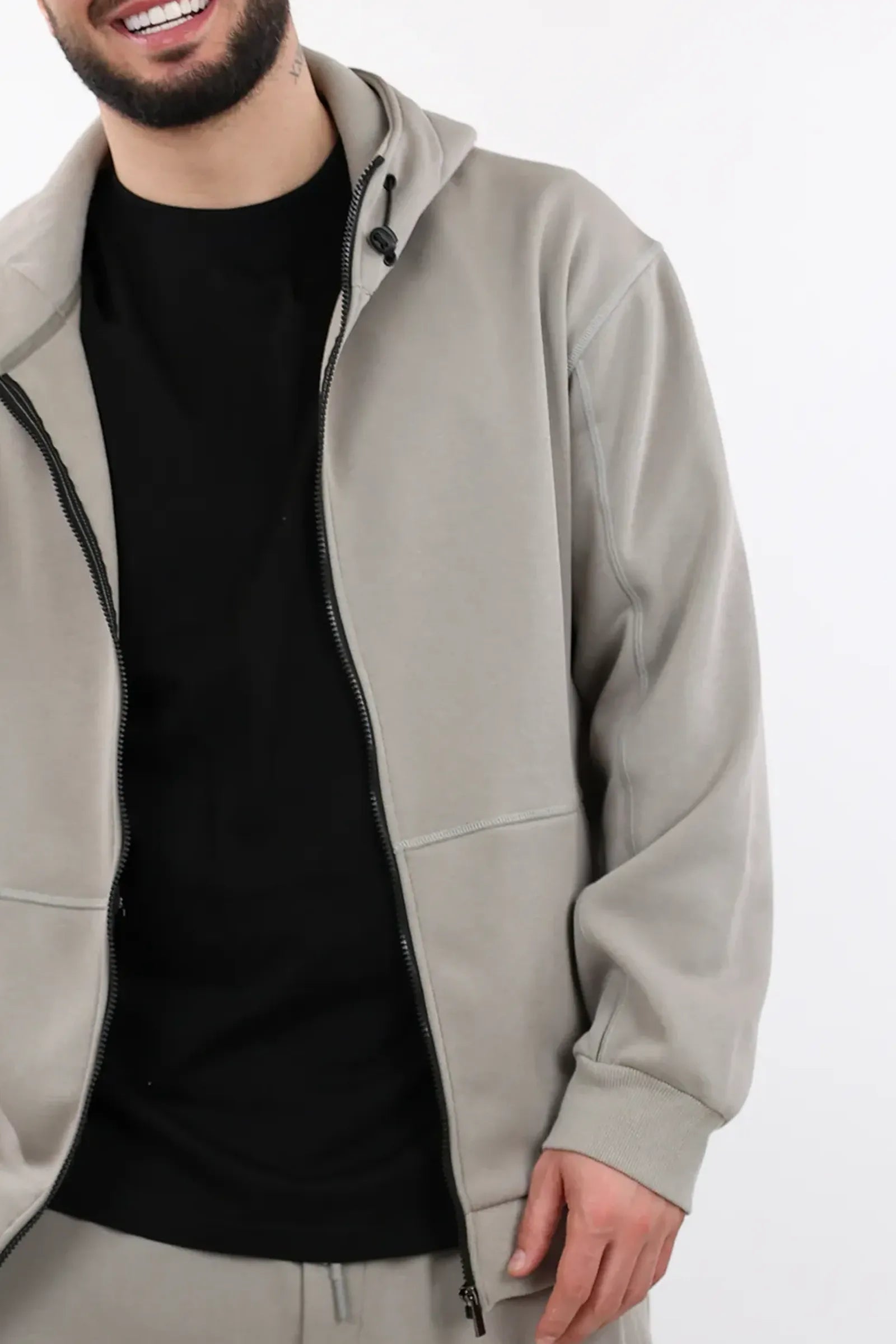Duks boxy full-zip