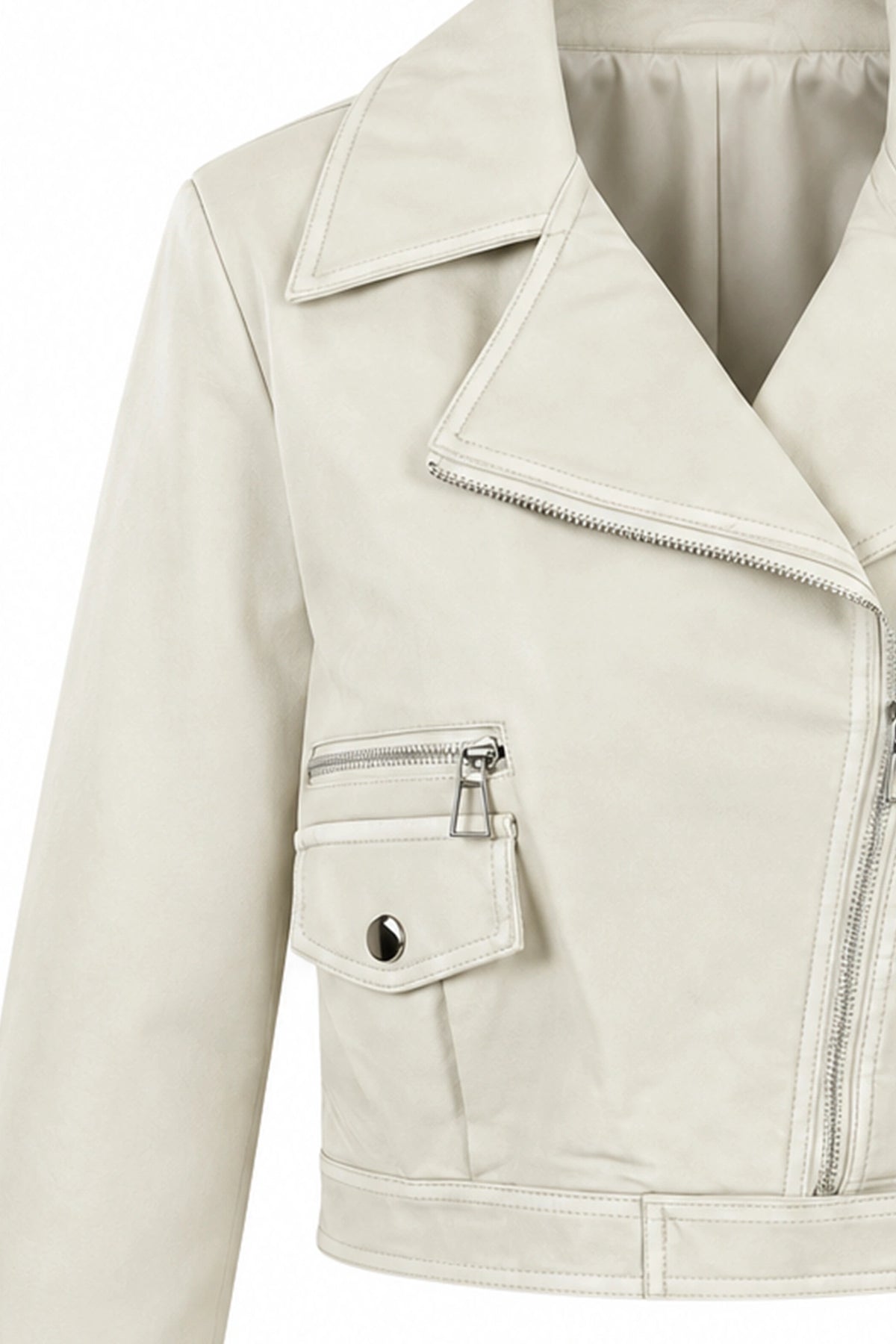 Jakne leather detail