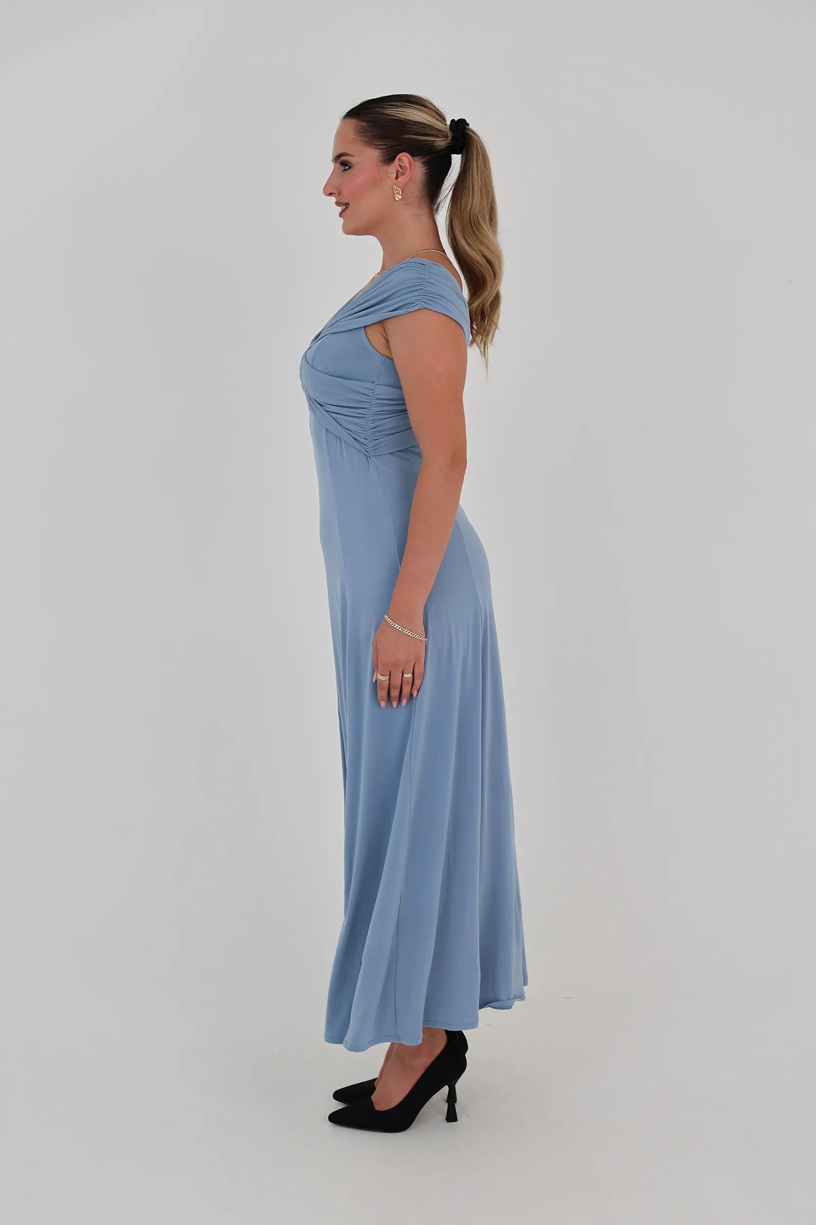 Fustan baby blue