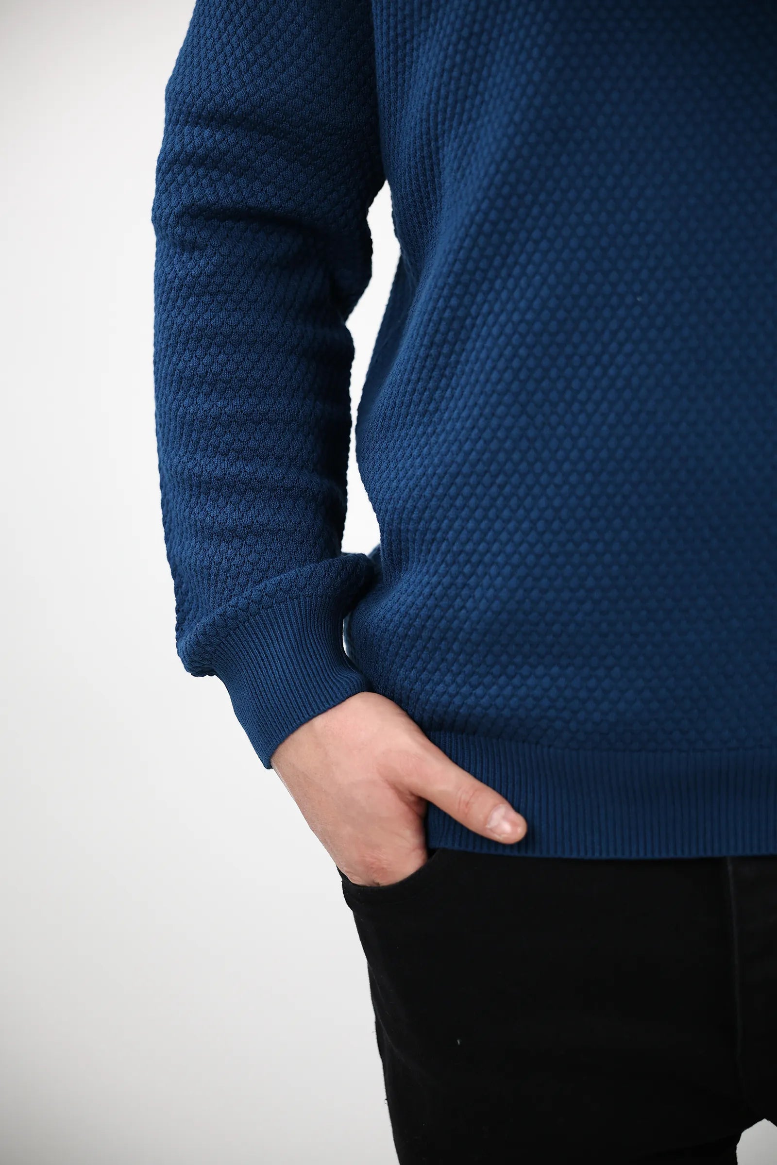 XHEMPER turtleneck zip