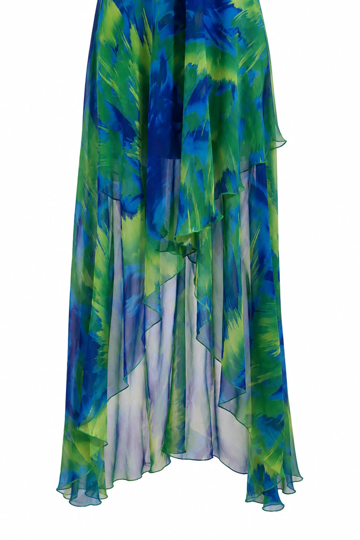 Fustan abstract print
