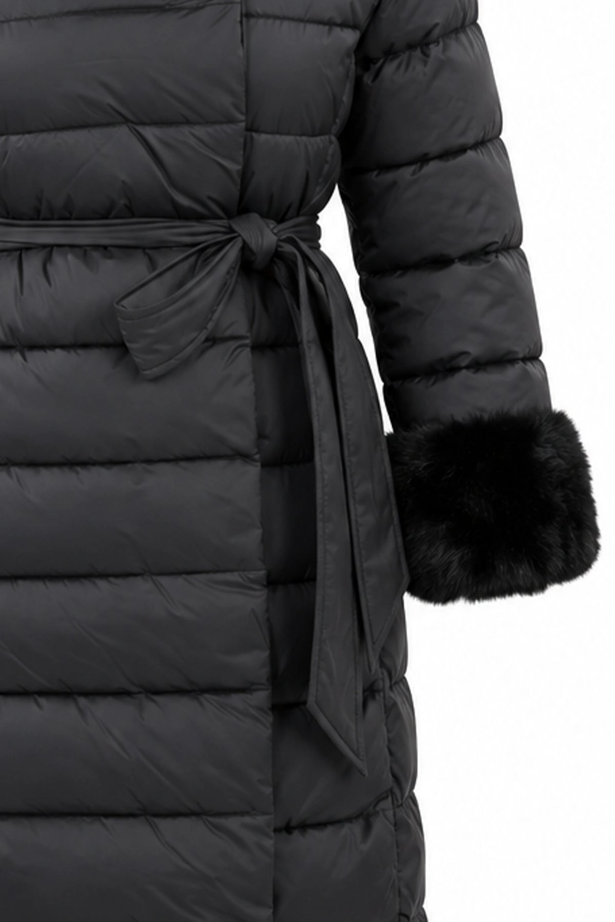Jakne parka with Fur cuffs