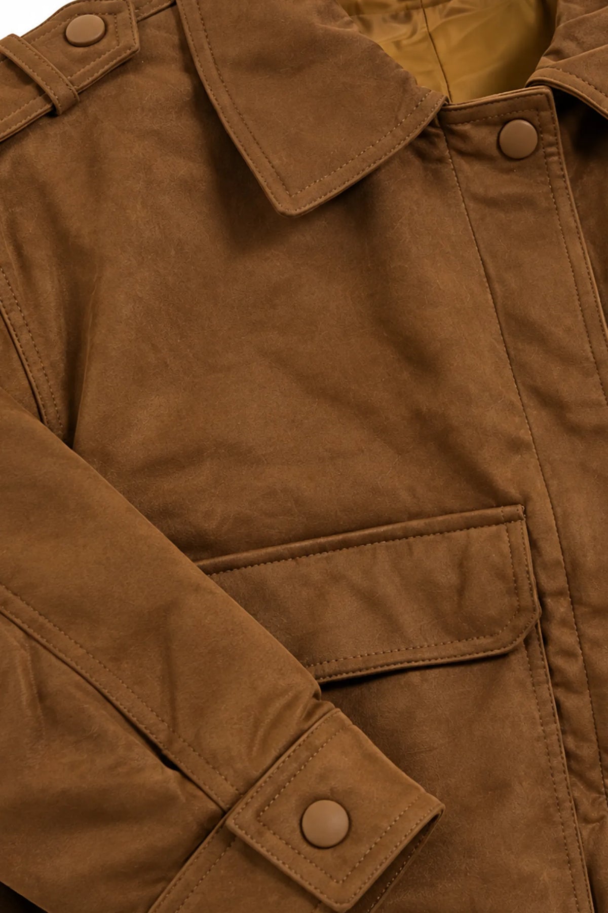 Jakne brown suede