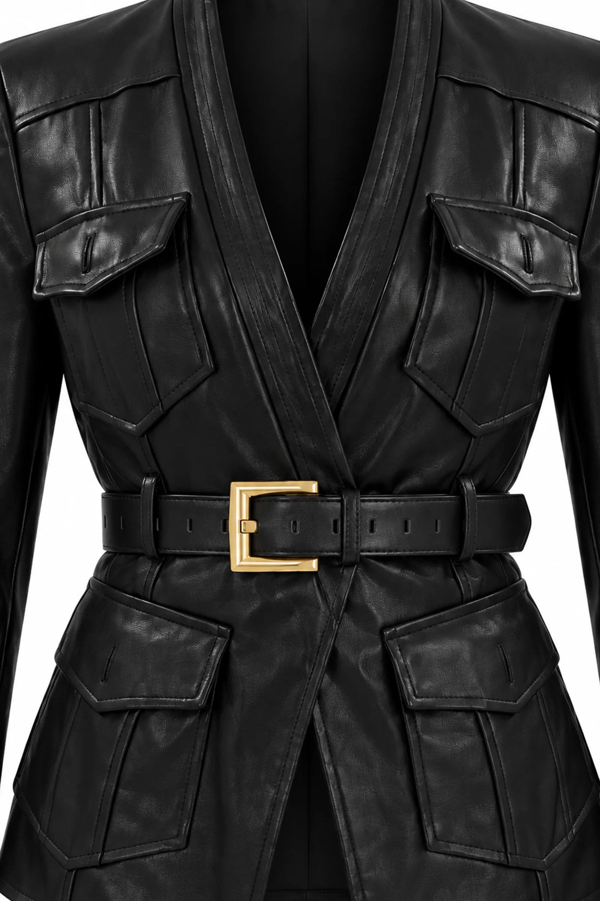 Jakne leather look