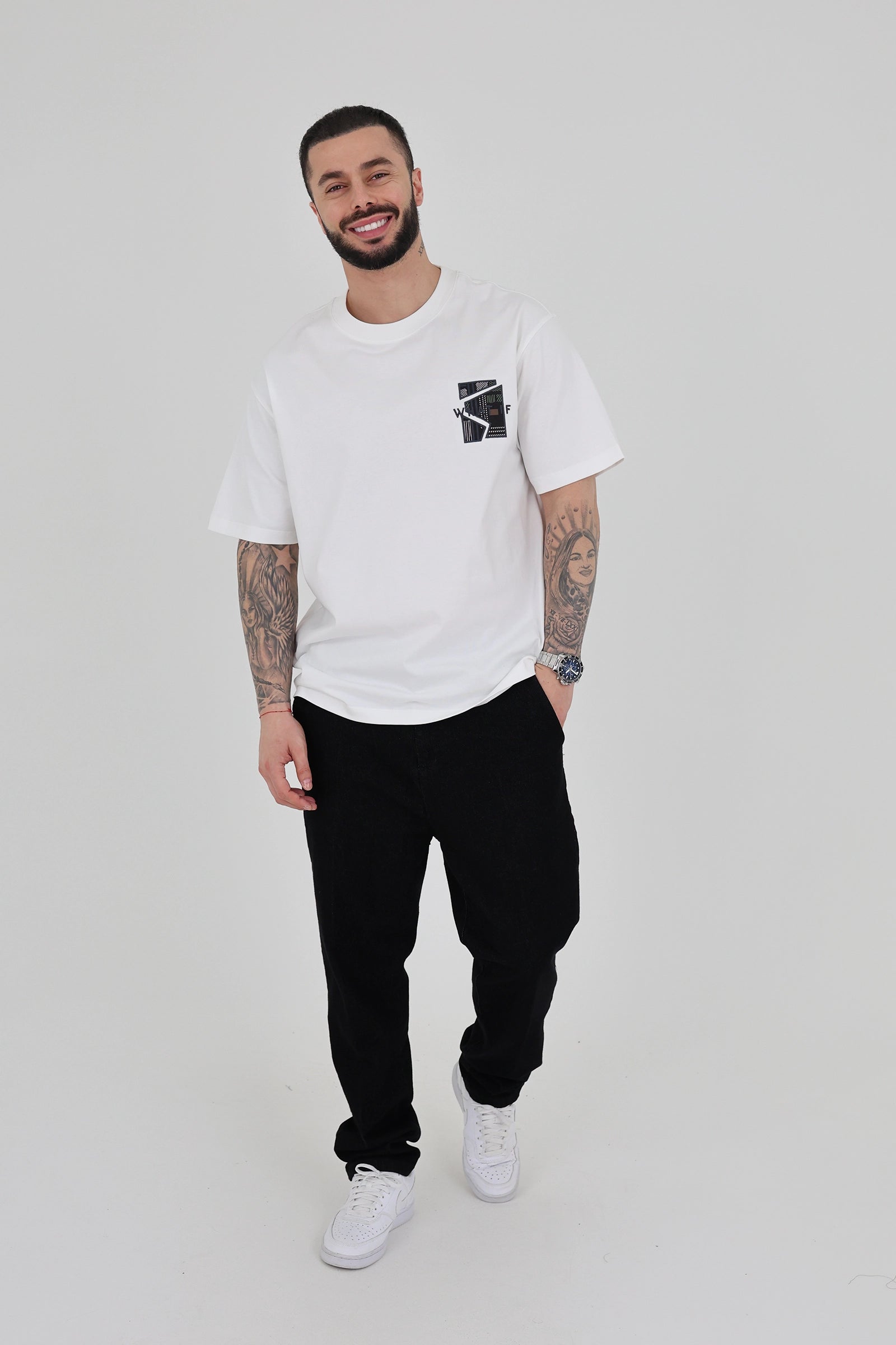 Farmerka flat front