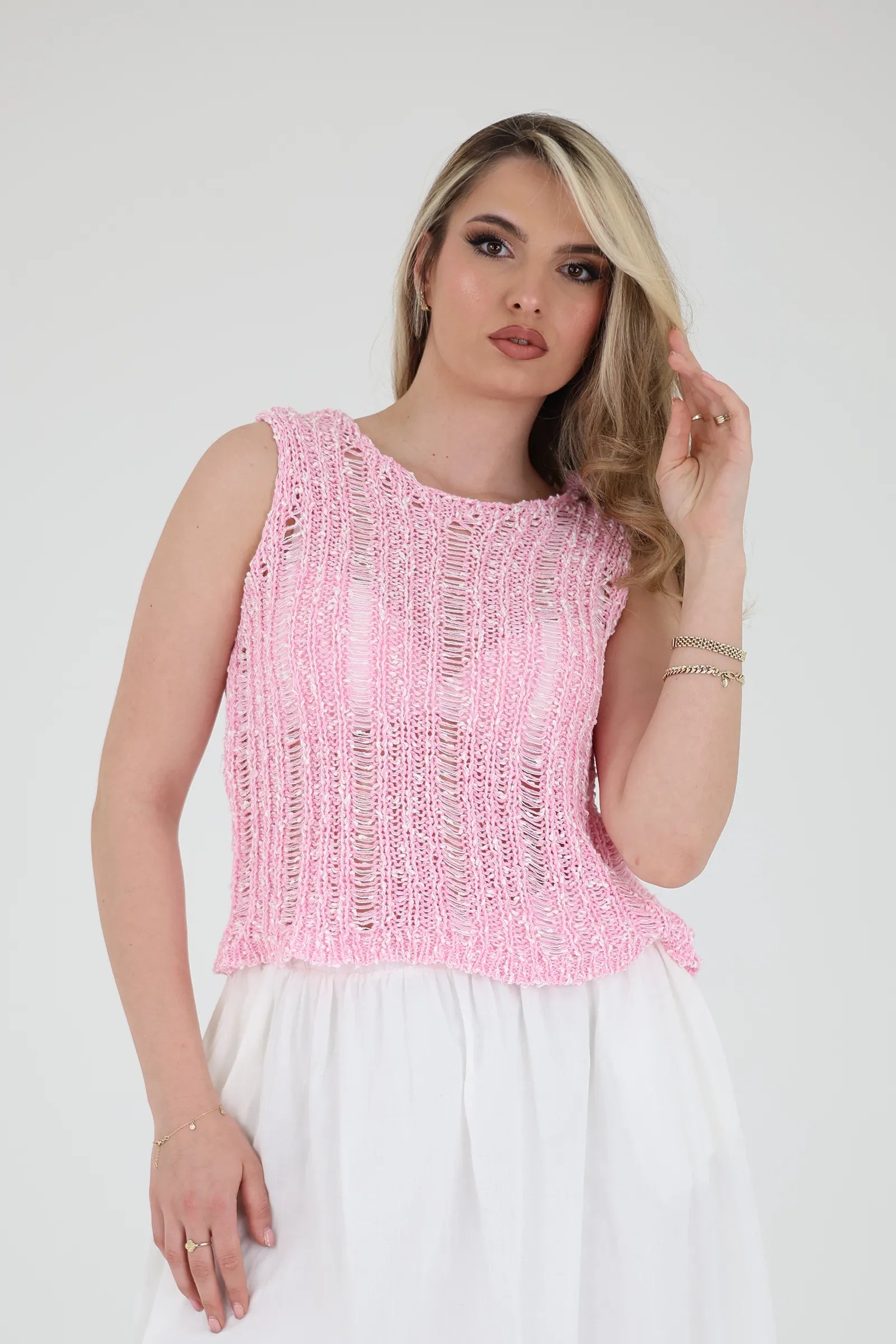 Maice knit sleeveless