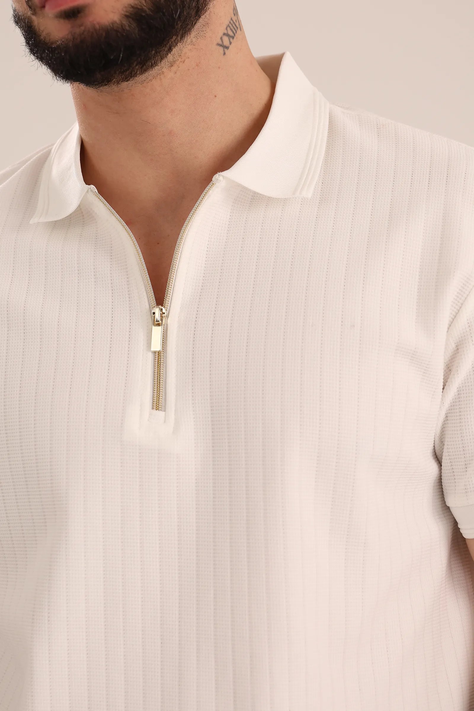 Maice zip polo