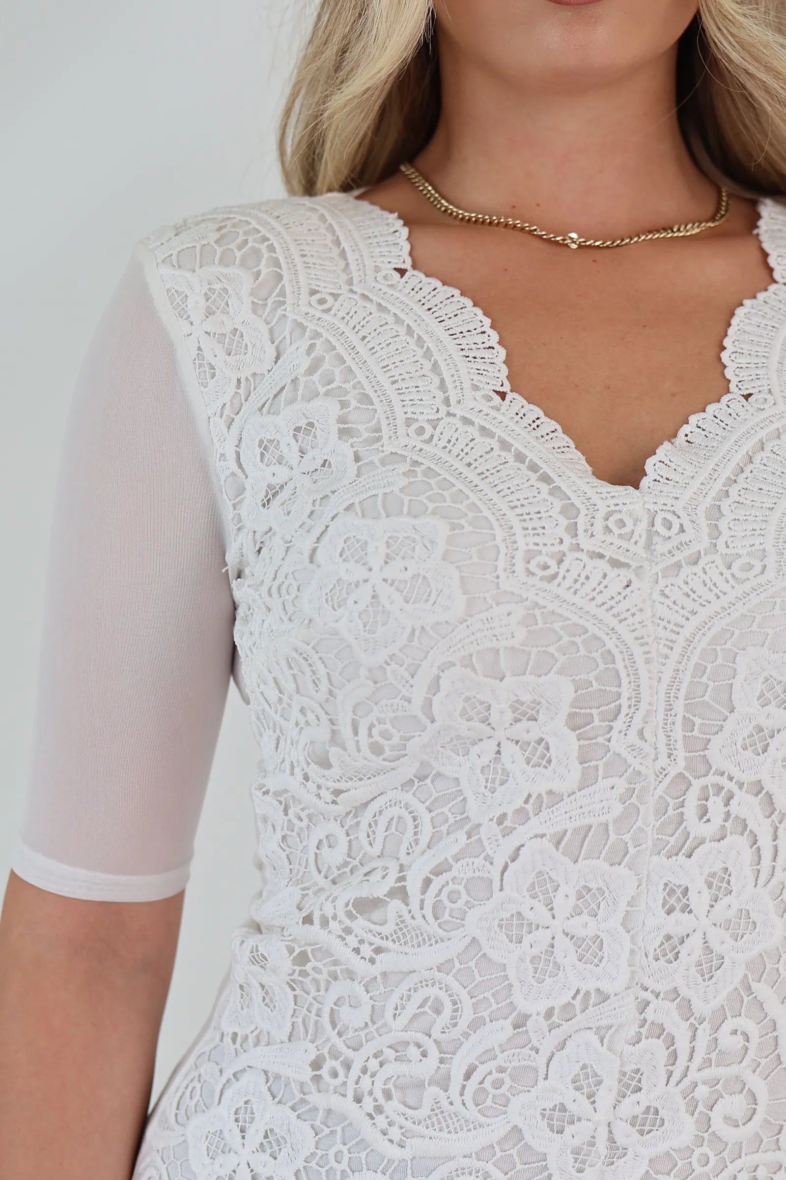 Maice lace mesh