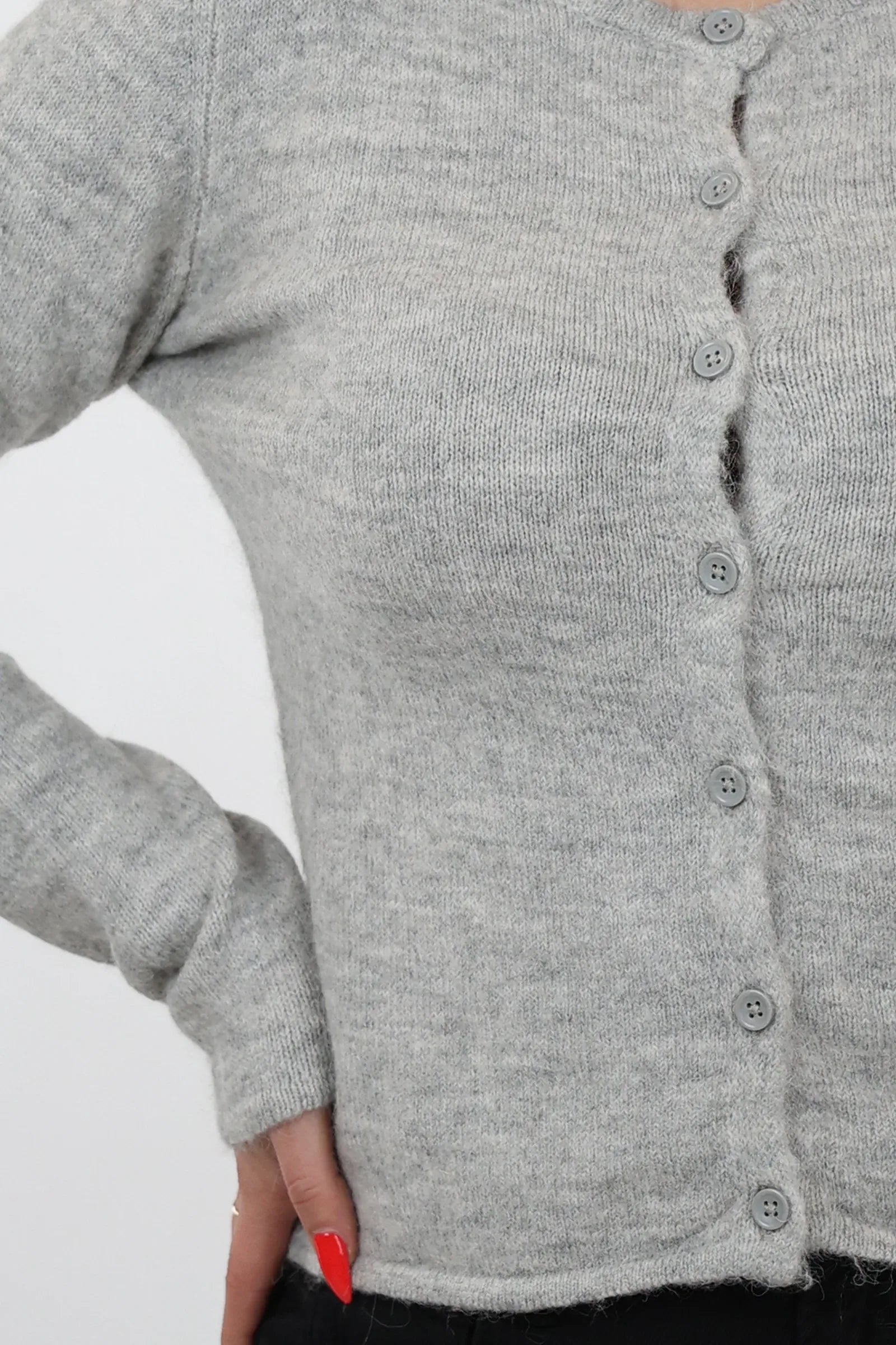 XHEMPER Button Cardigan