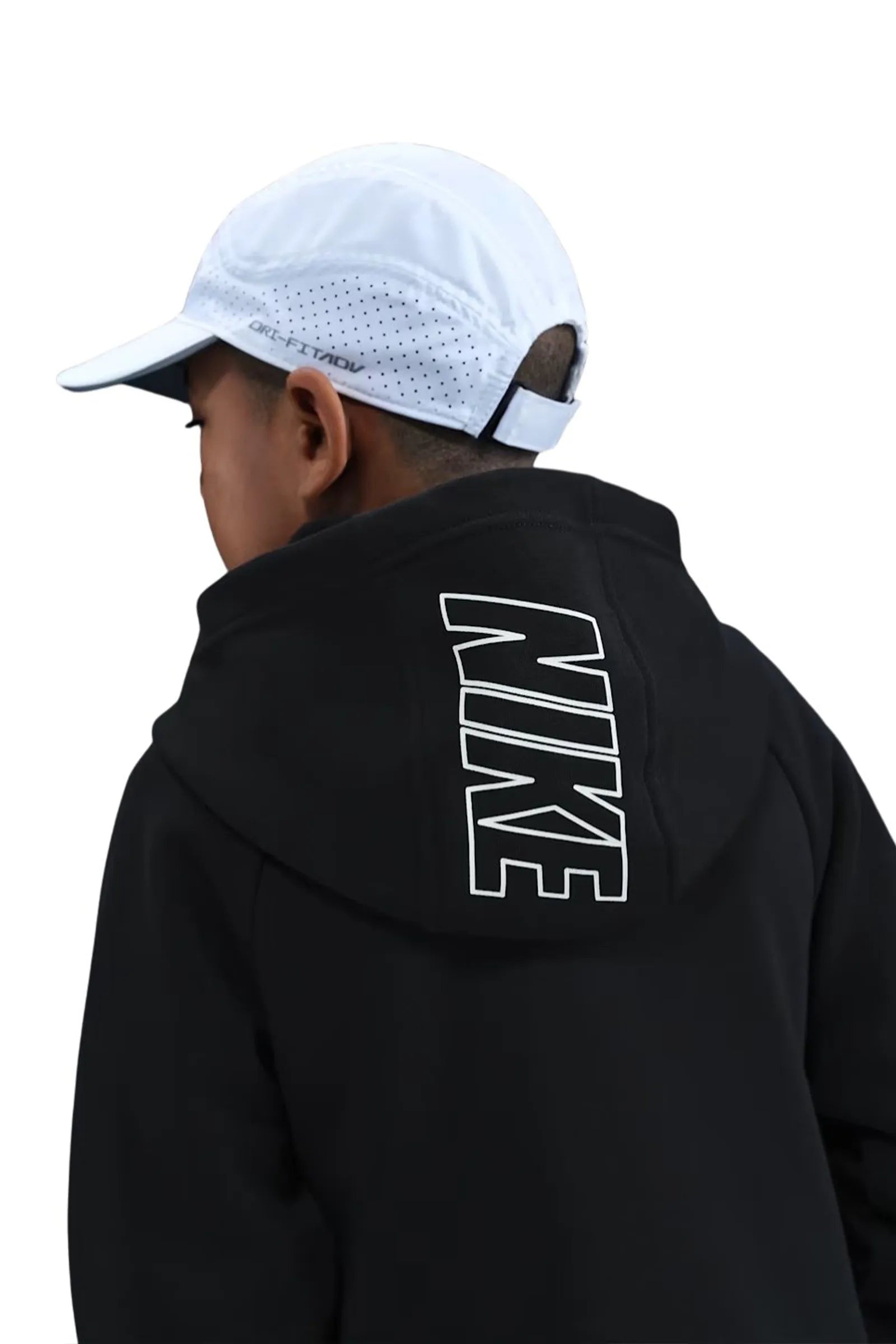 Set nike sportswear club fleece big kids' hooded tracksuit HQ9318-010