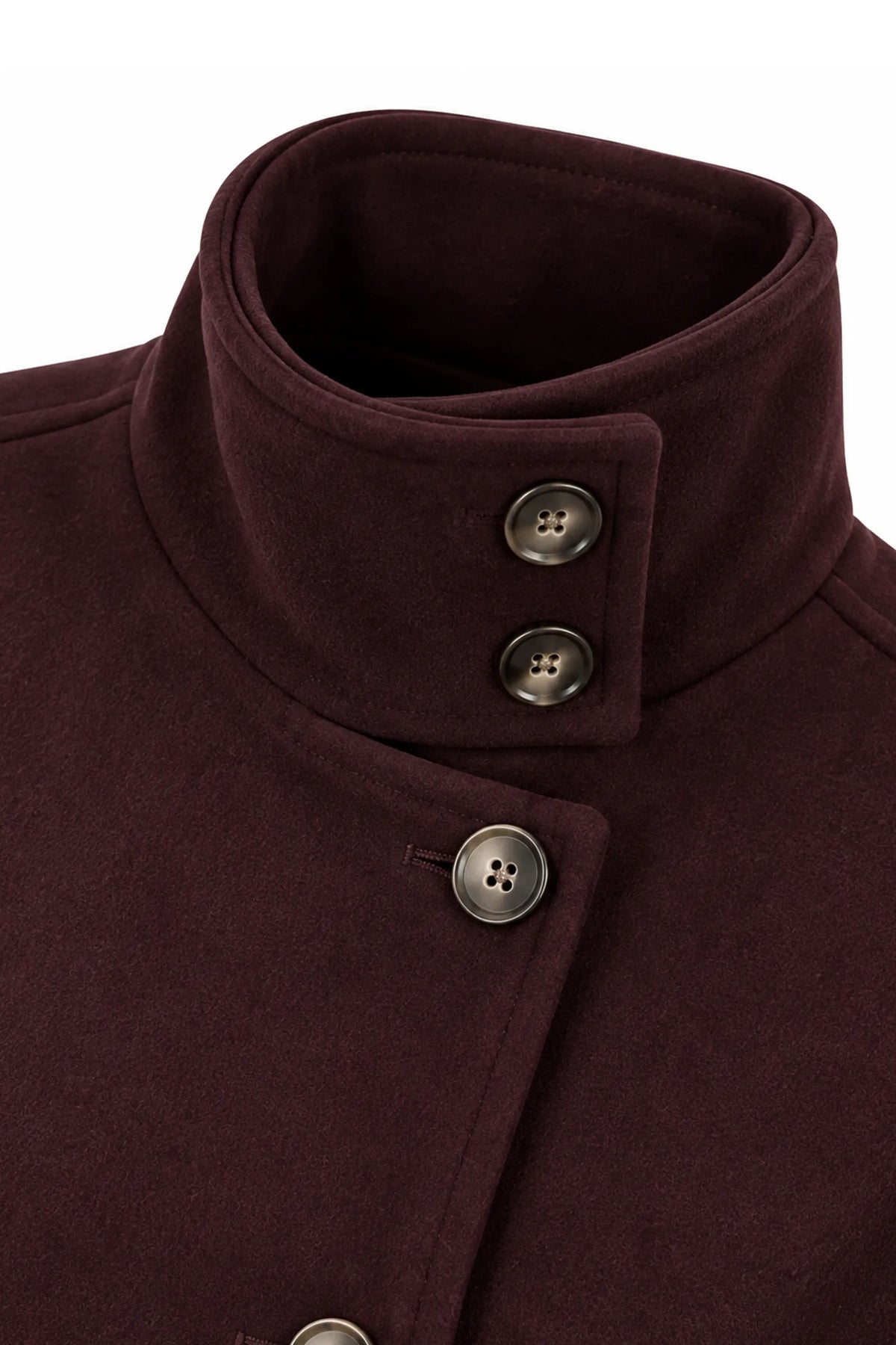Pallto asymmetric wool