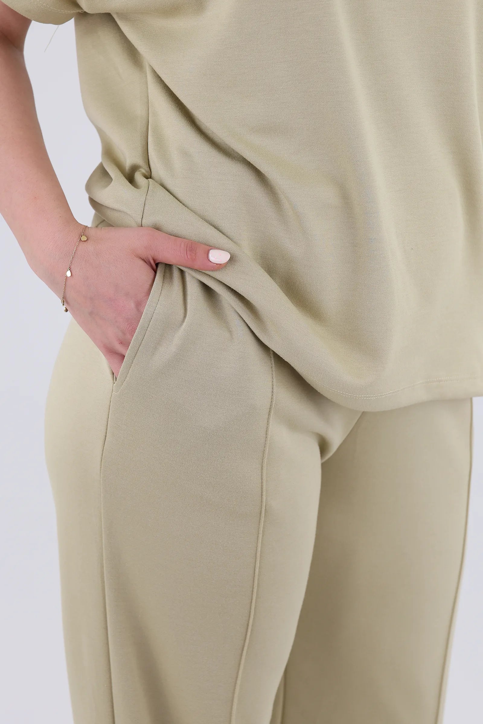 Trenerka wide leg joggers