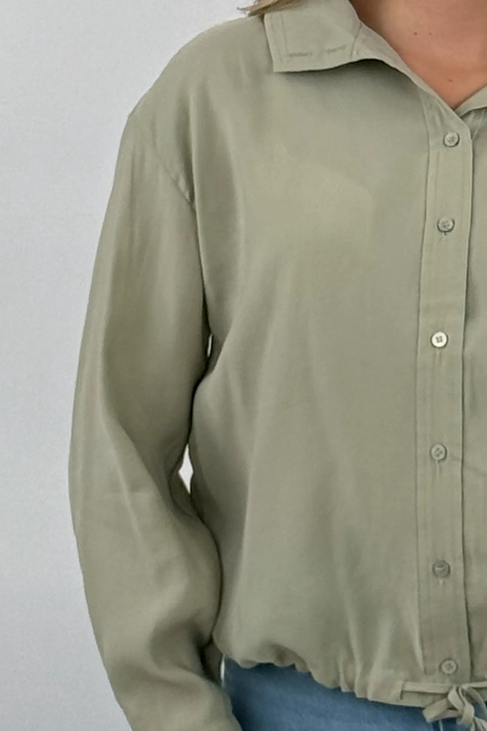 Kemishe collared top