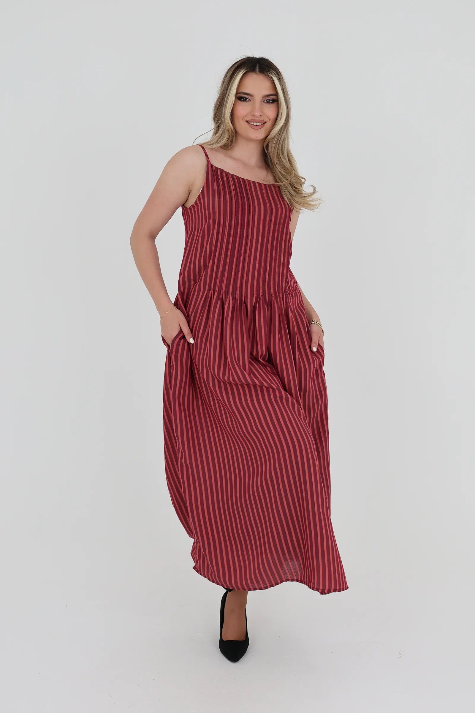 Fustan vertical stripe