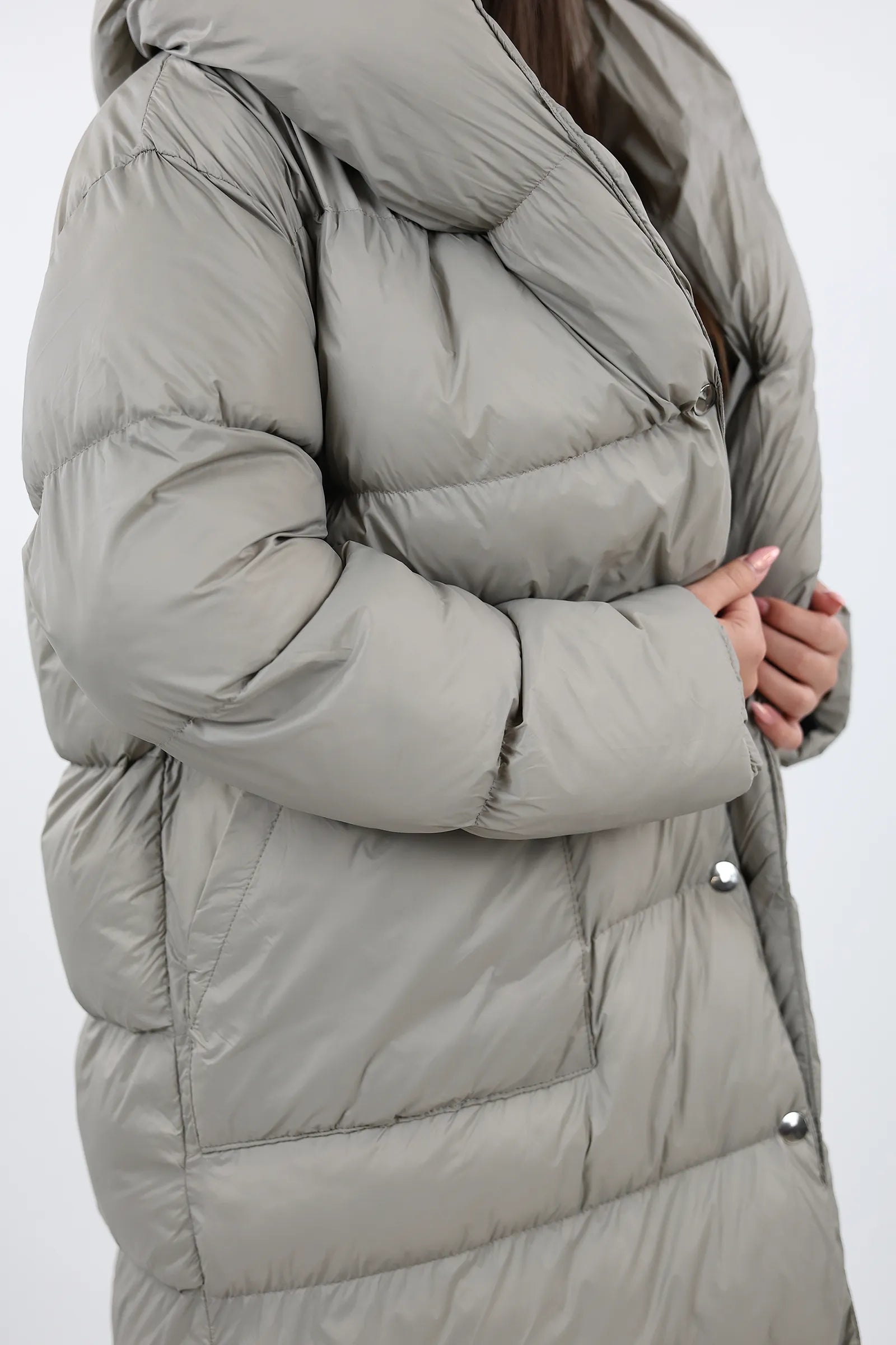 JAKNE HOODED PUFFER