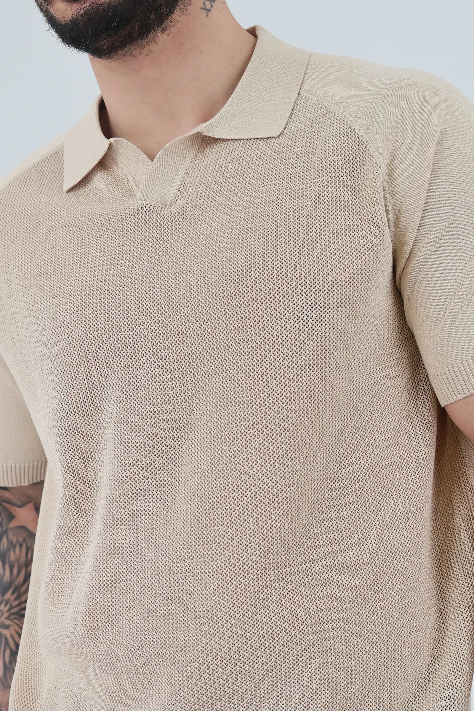 Maice open collar