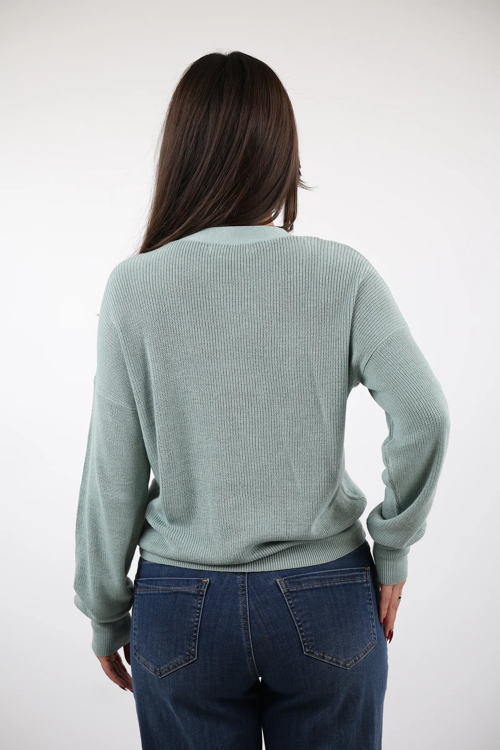 XHEMPER Soft Knit V-Neck