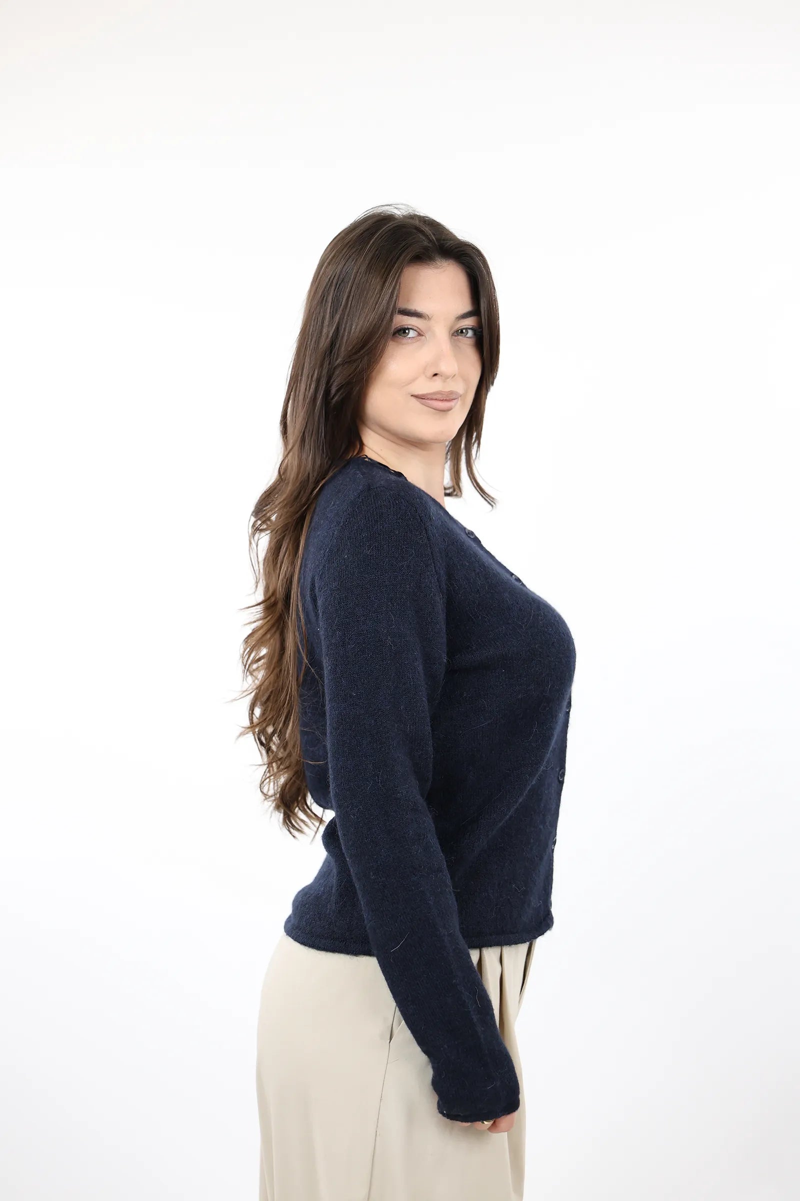 XHEMPER Button Cardigan