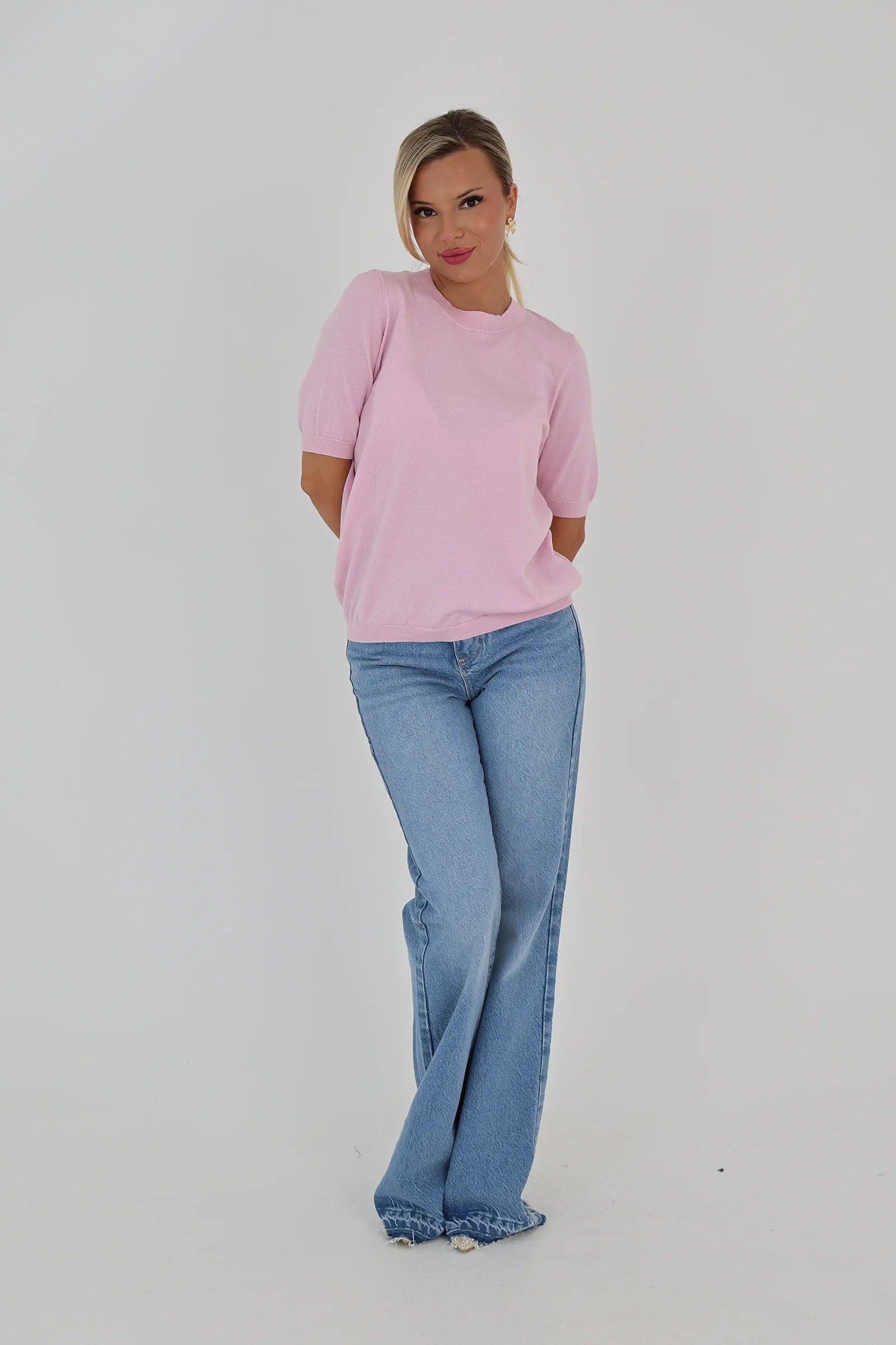 Maice knit tee