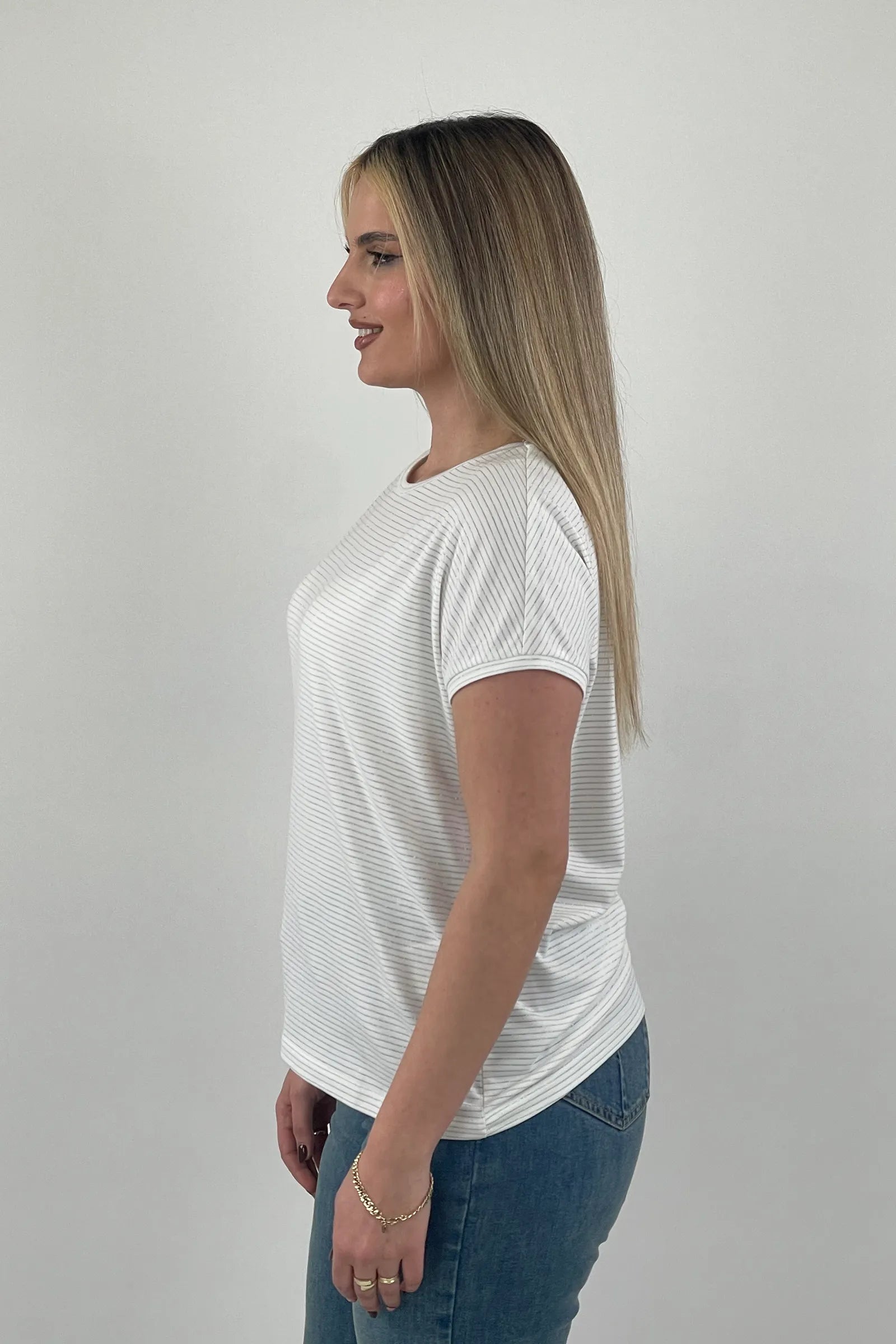 Maice silver line tee