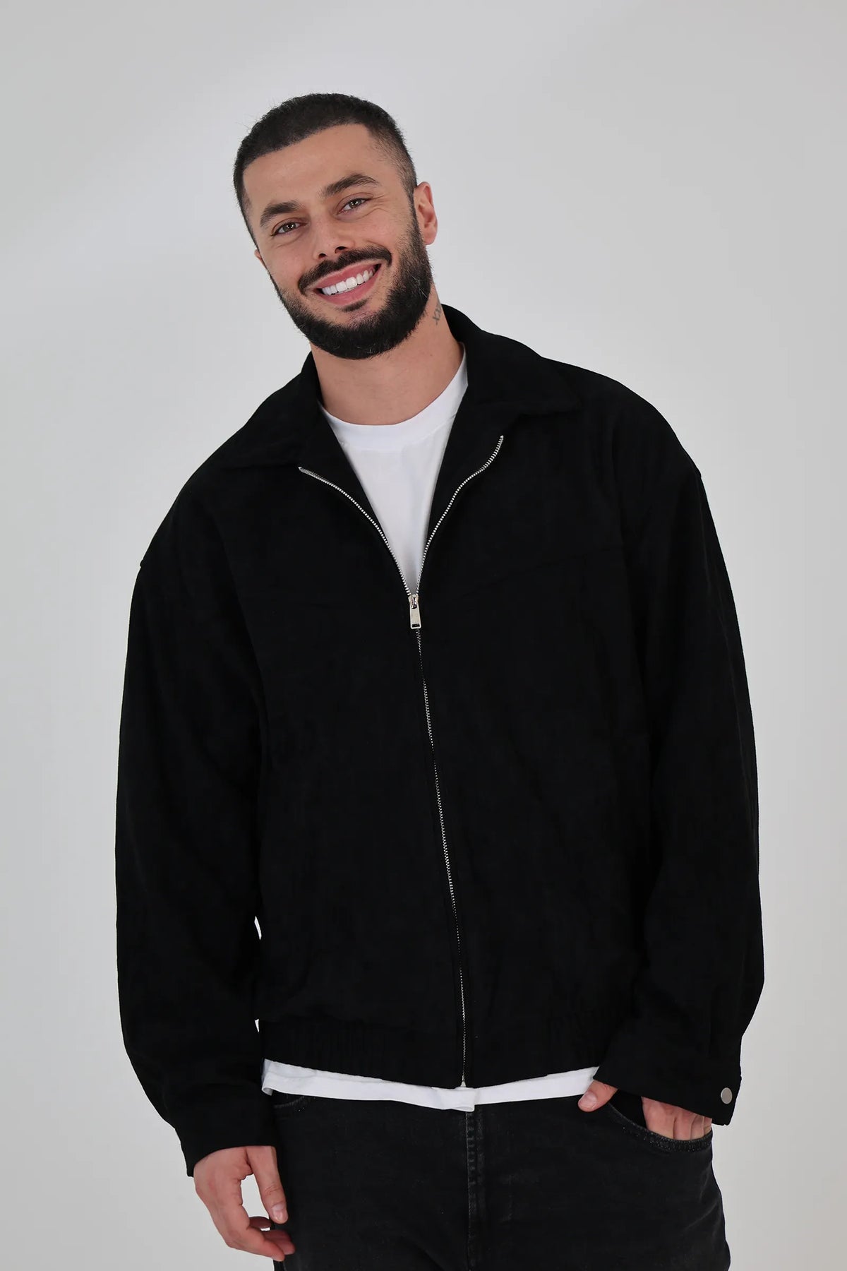 Jakne suede jacket
