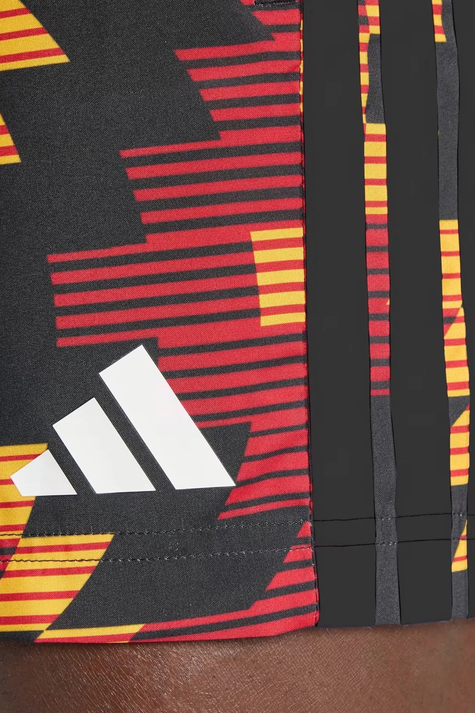 Shorce adidas football-inspired graphic swim KD5347