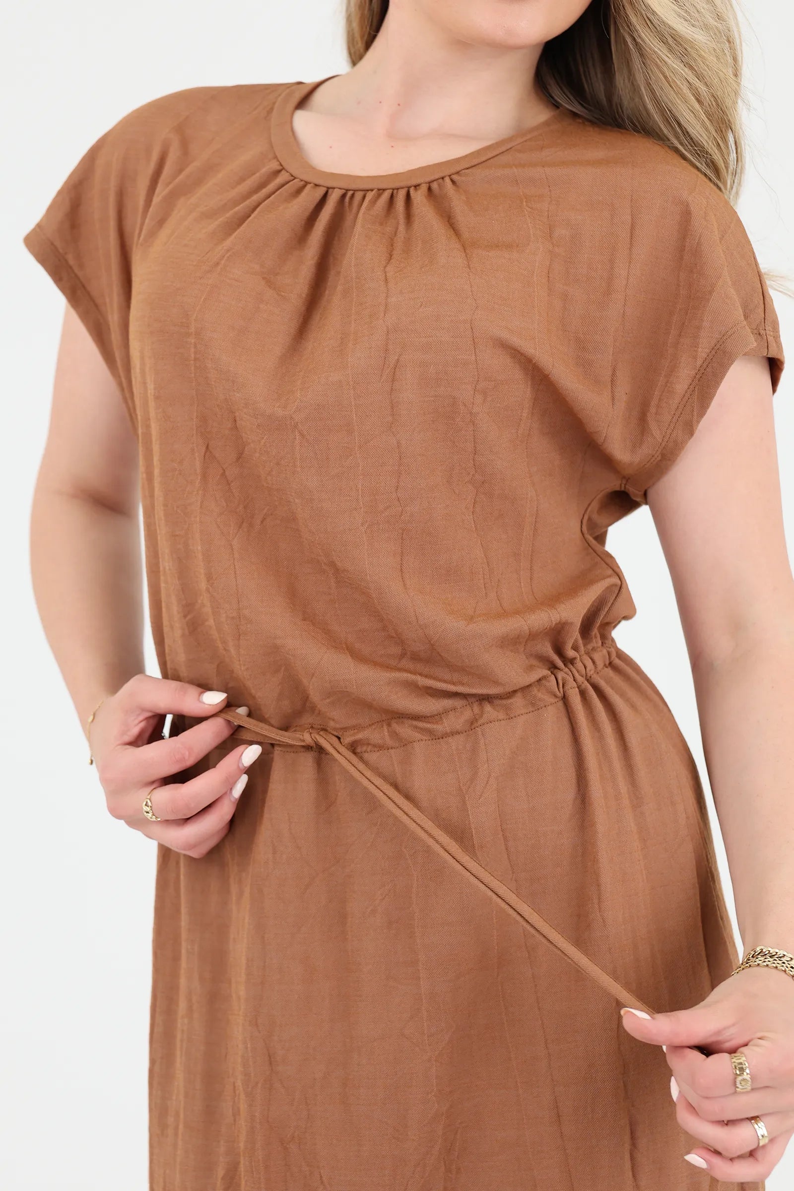 Fustan earth tone