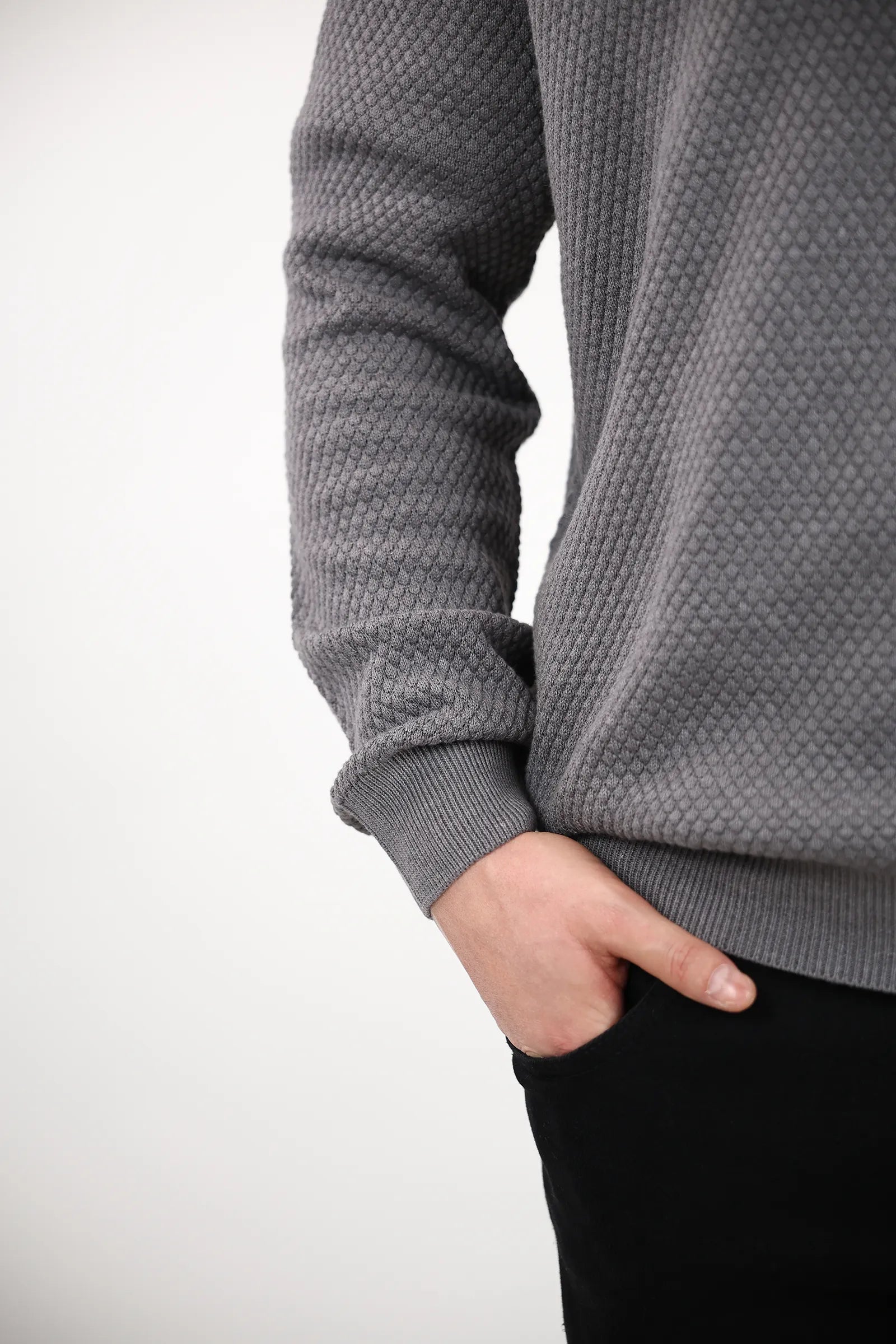 XHEMPER turtleneck zip