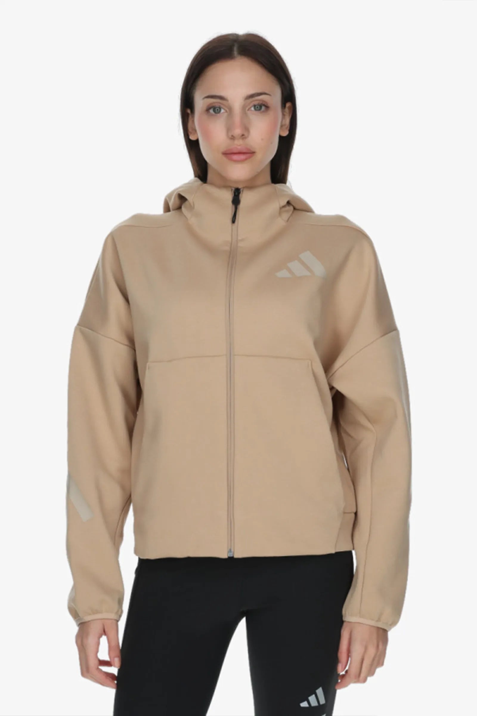 DUKS ADIDAS Z.N.E FULL ZIP SWEATSHIRT Cream