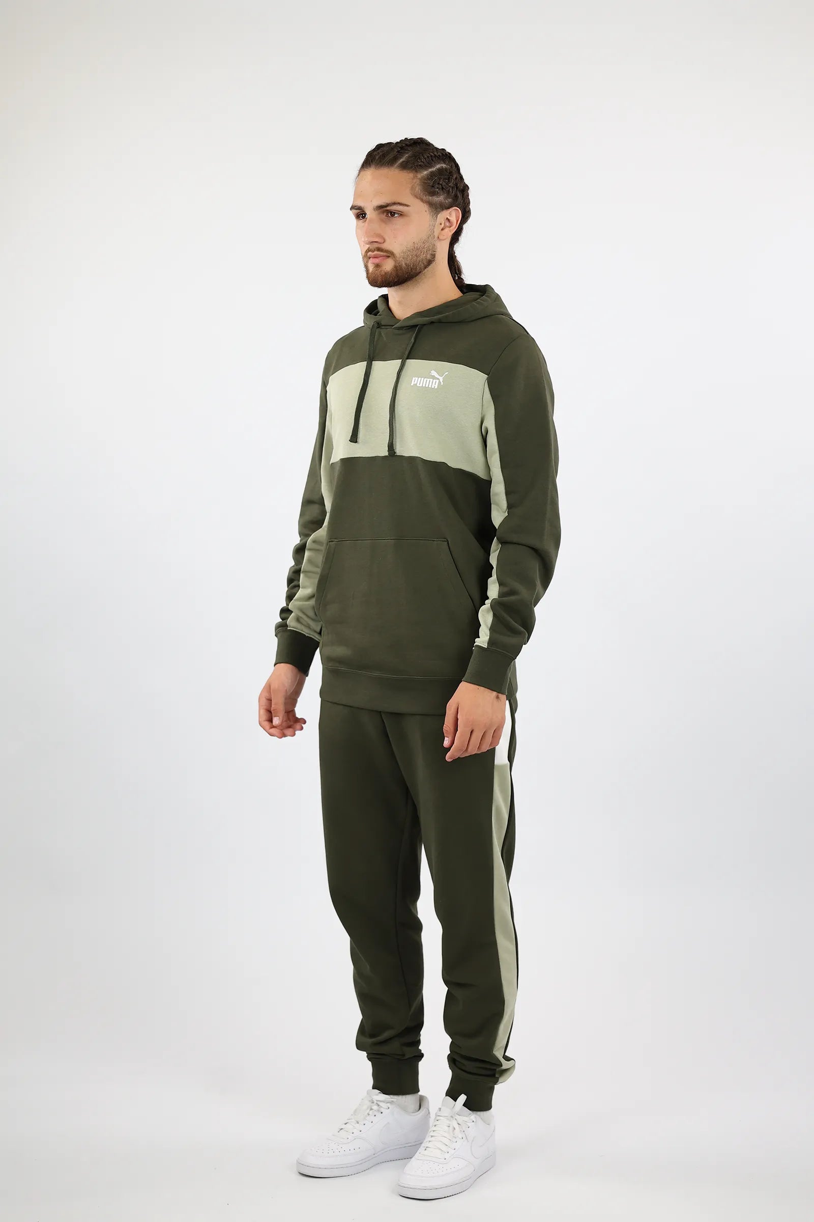 DUKS ESS BLOCK SMALL LOGO HOODIE FL B