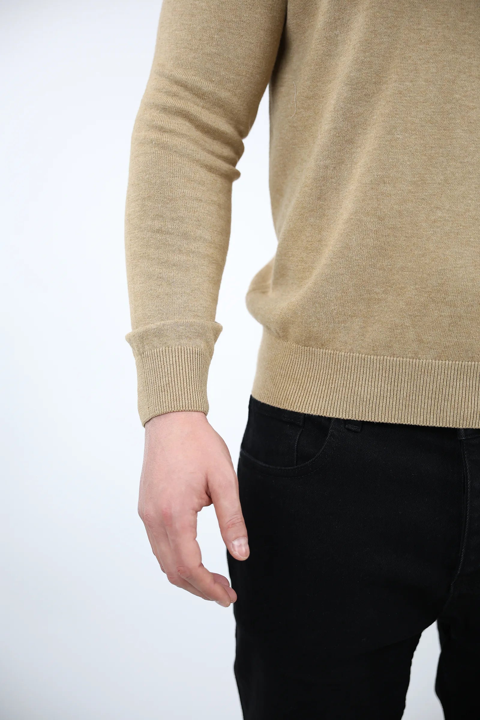 XHEMPER Classic tan knit