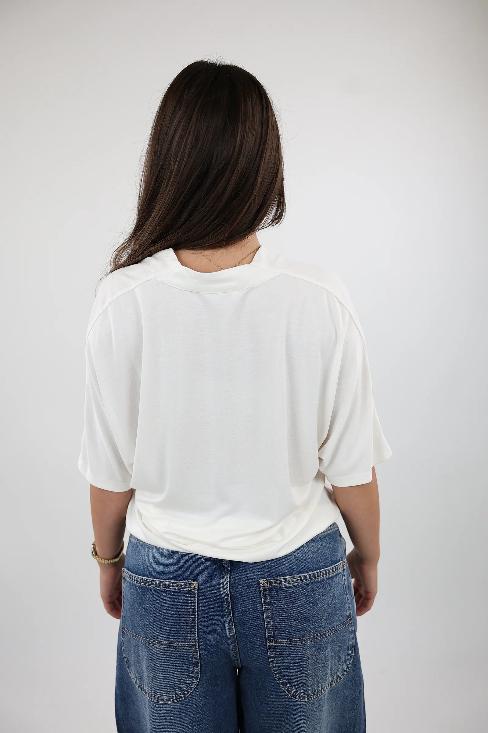 MAICË V NECK NAVY