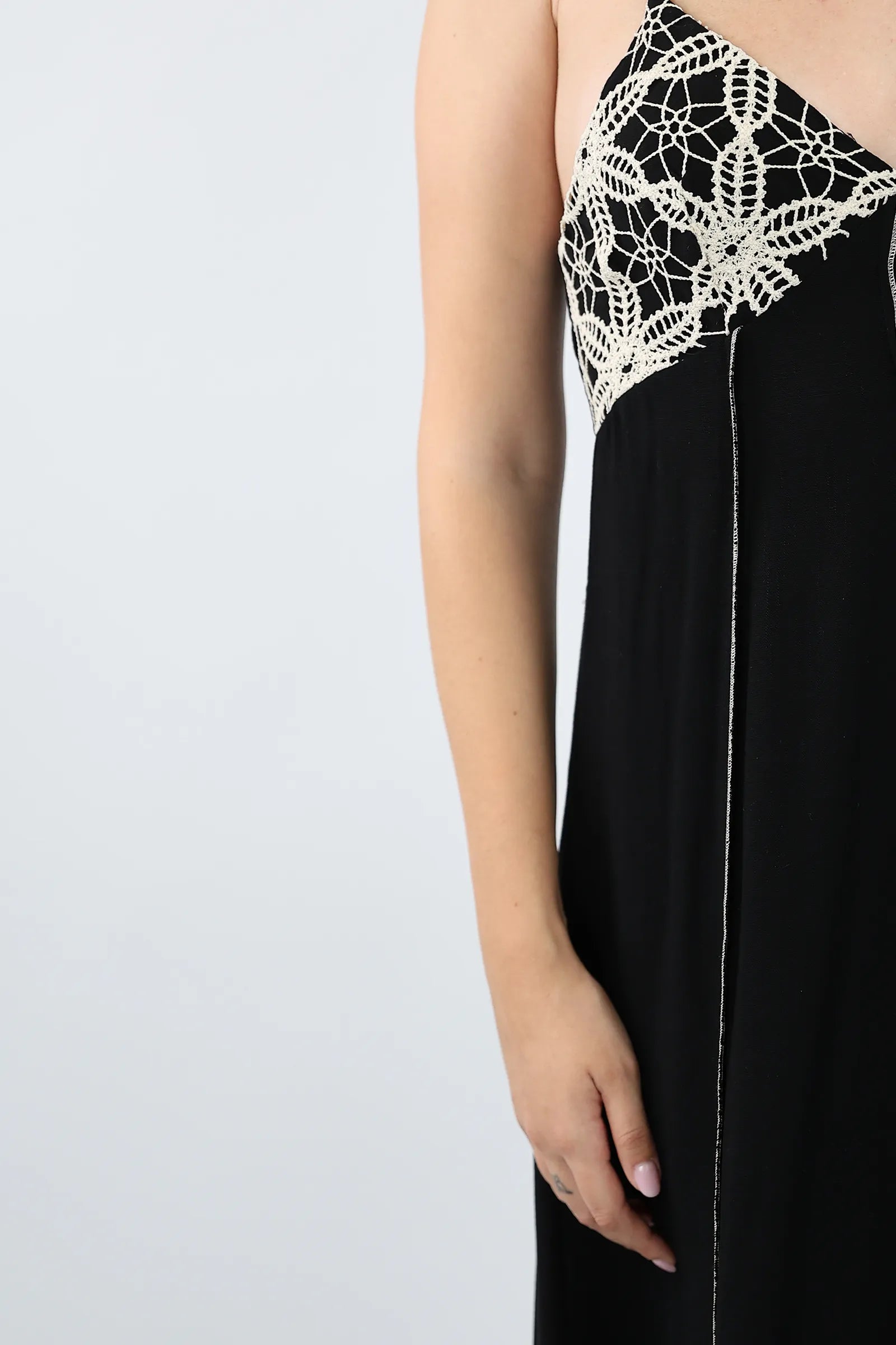 FUSTAN MAXI CROCHET