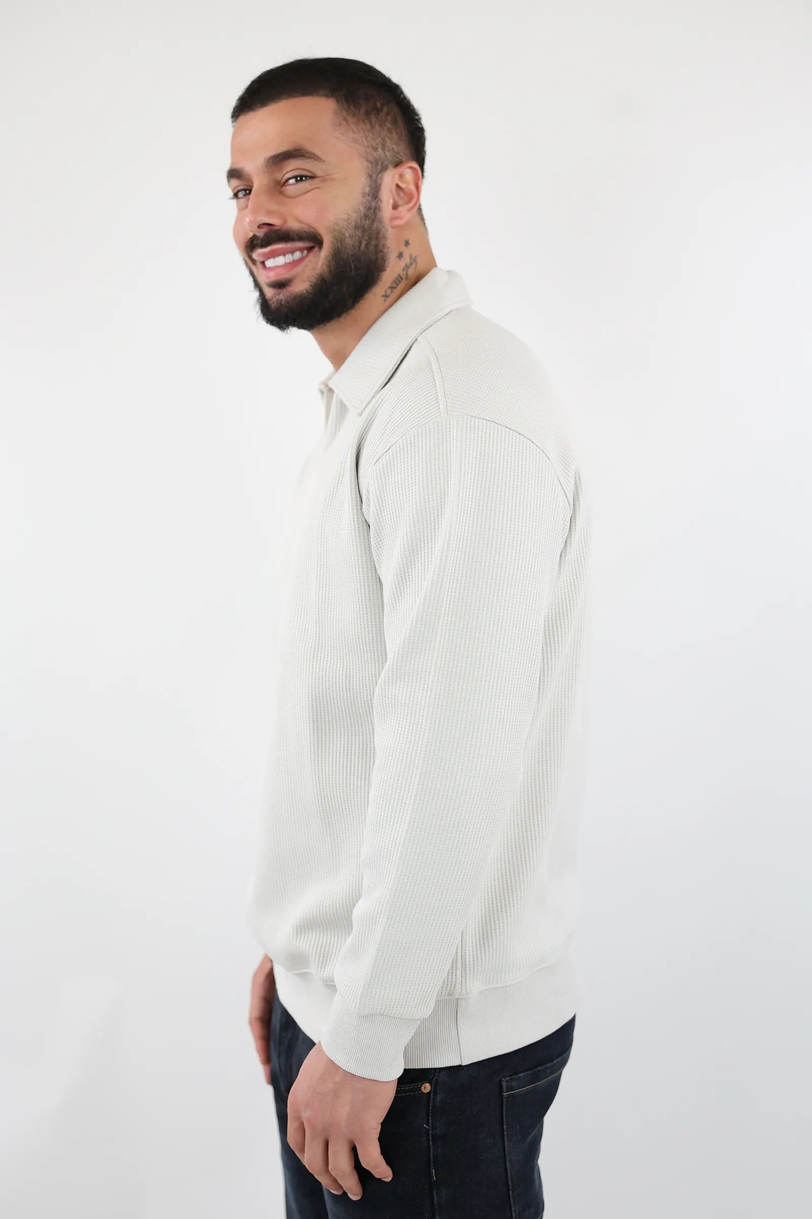 XHEMPER RIBBED POLO