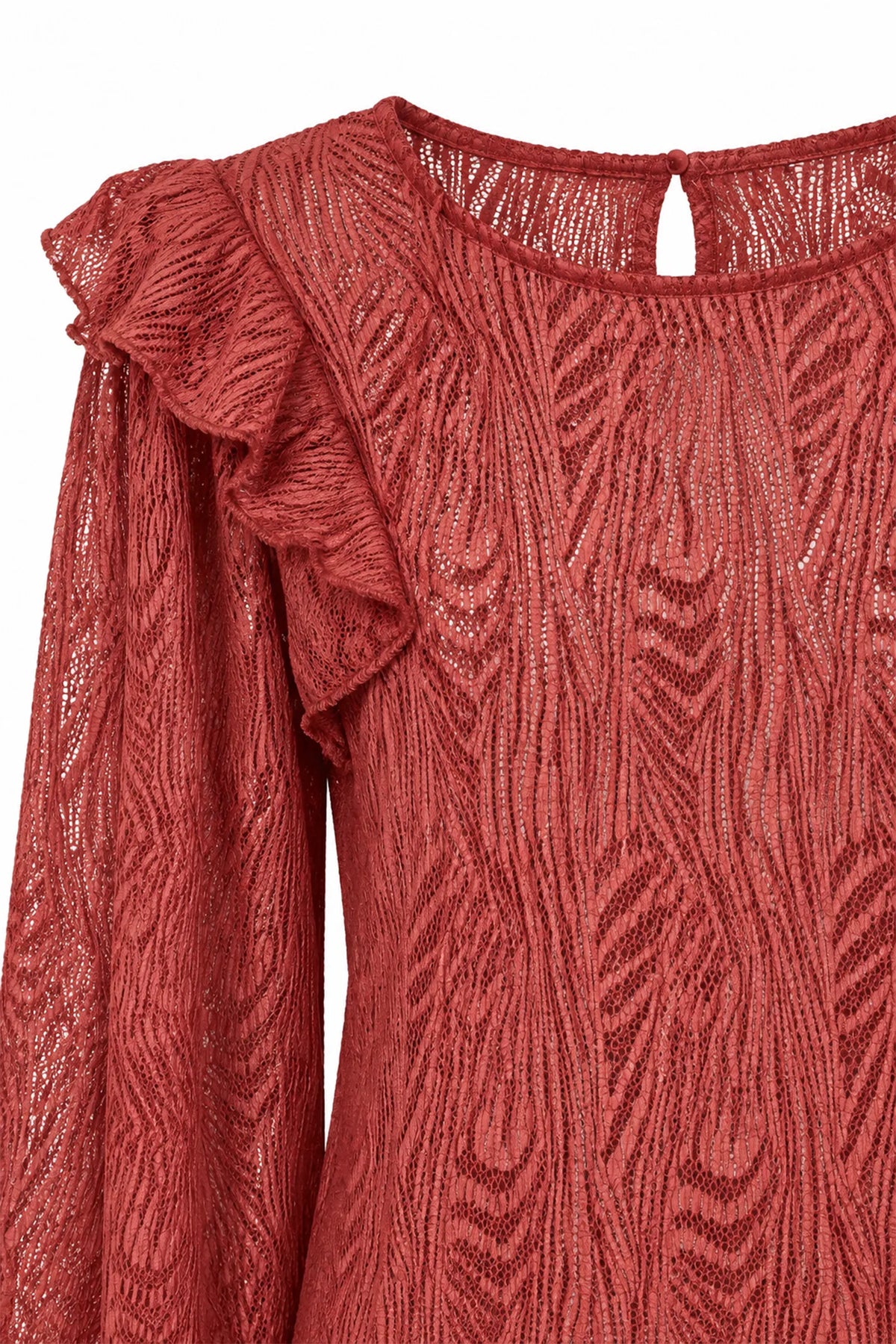 Bluze red burnout