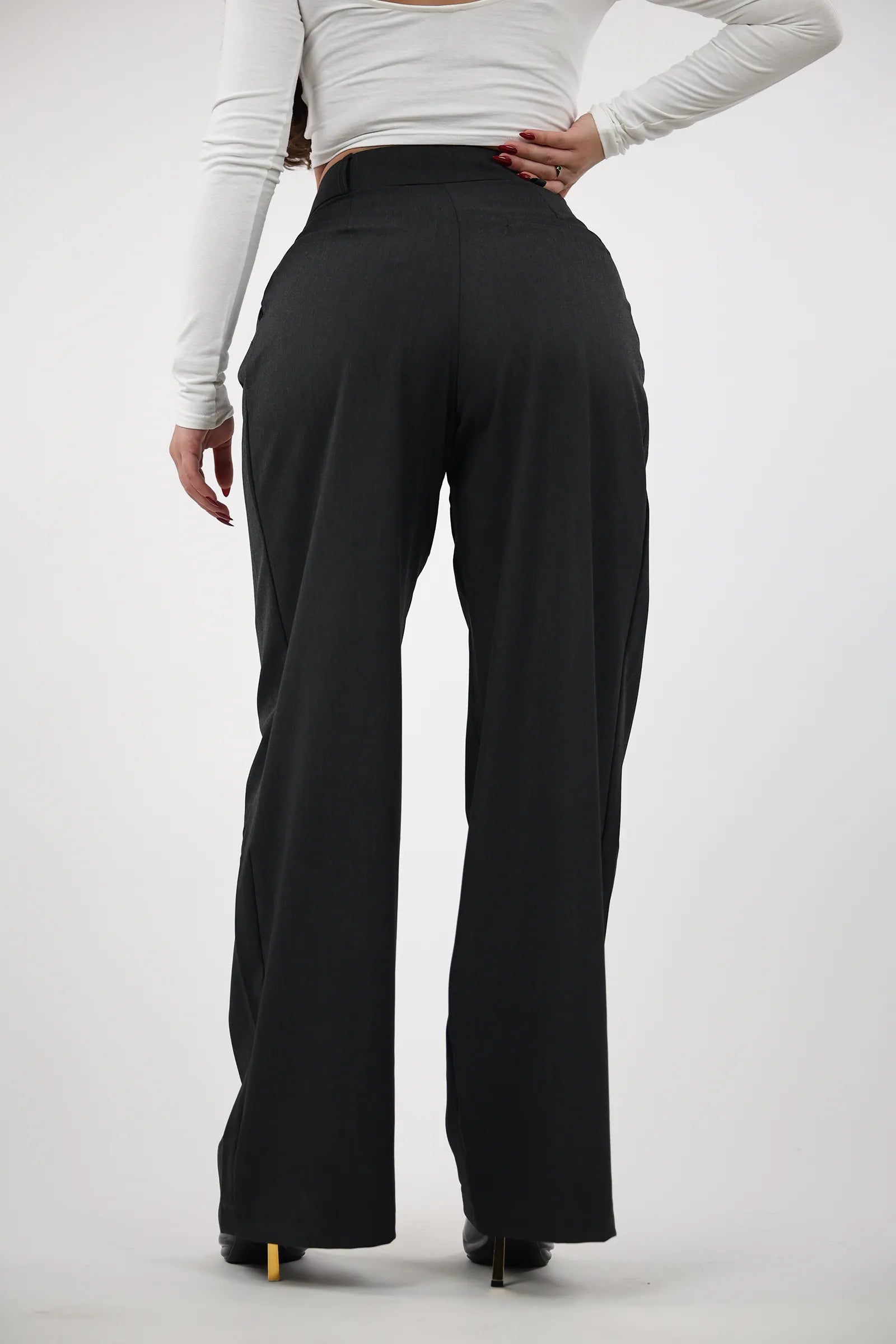 PANTALLONA Pleated Wide-Leg