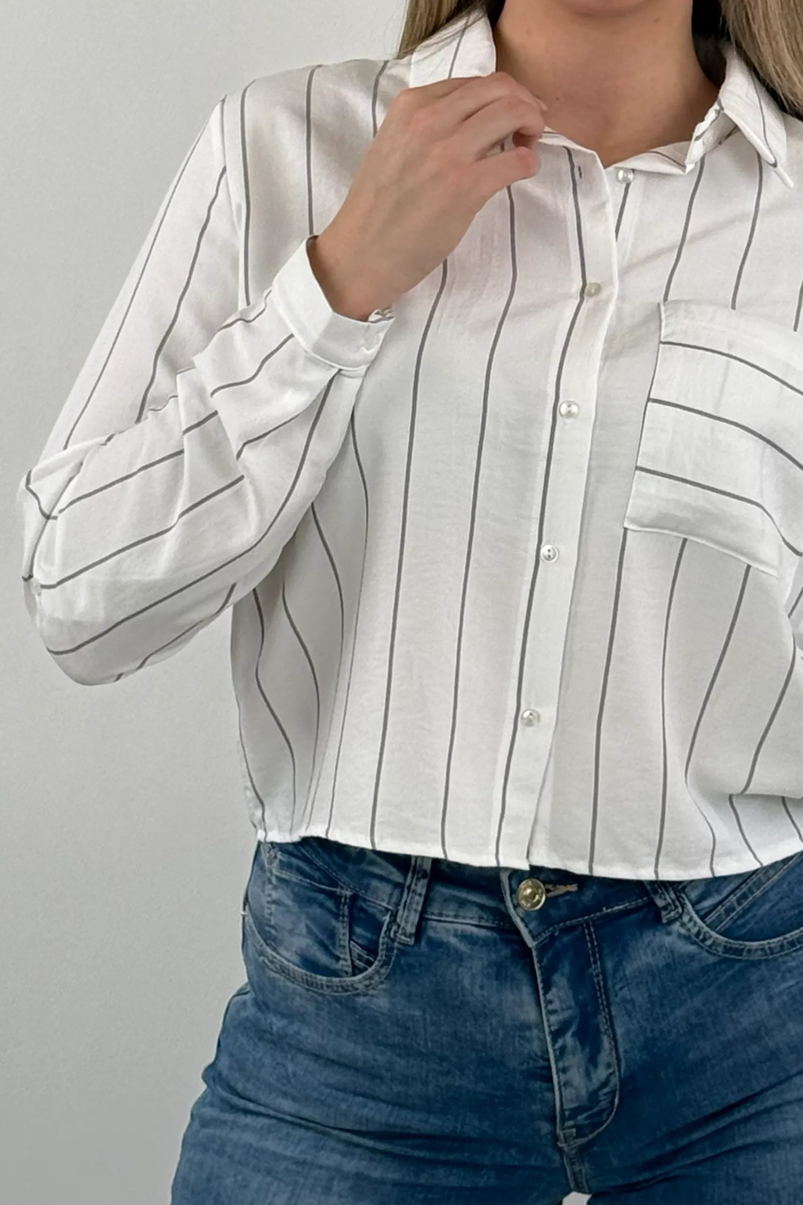 Kemishe Striped Long Sleeve