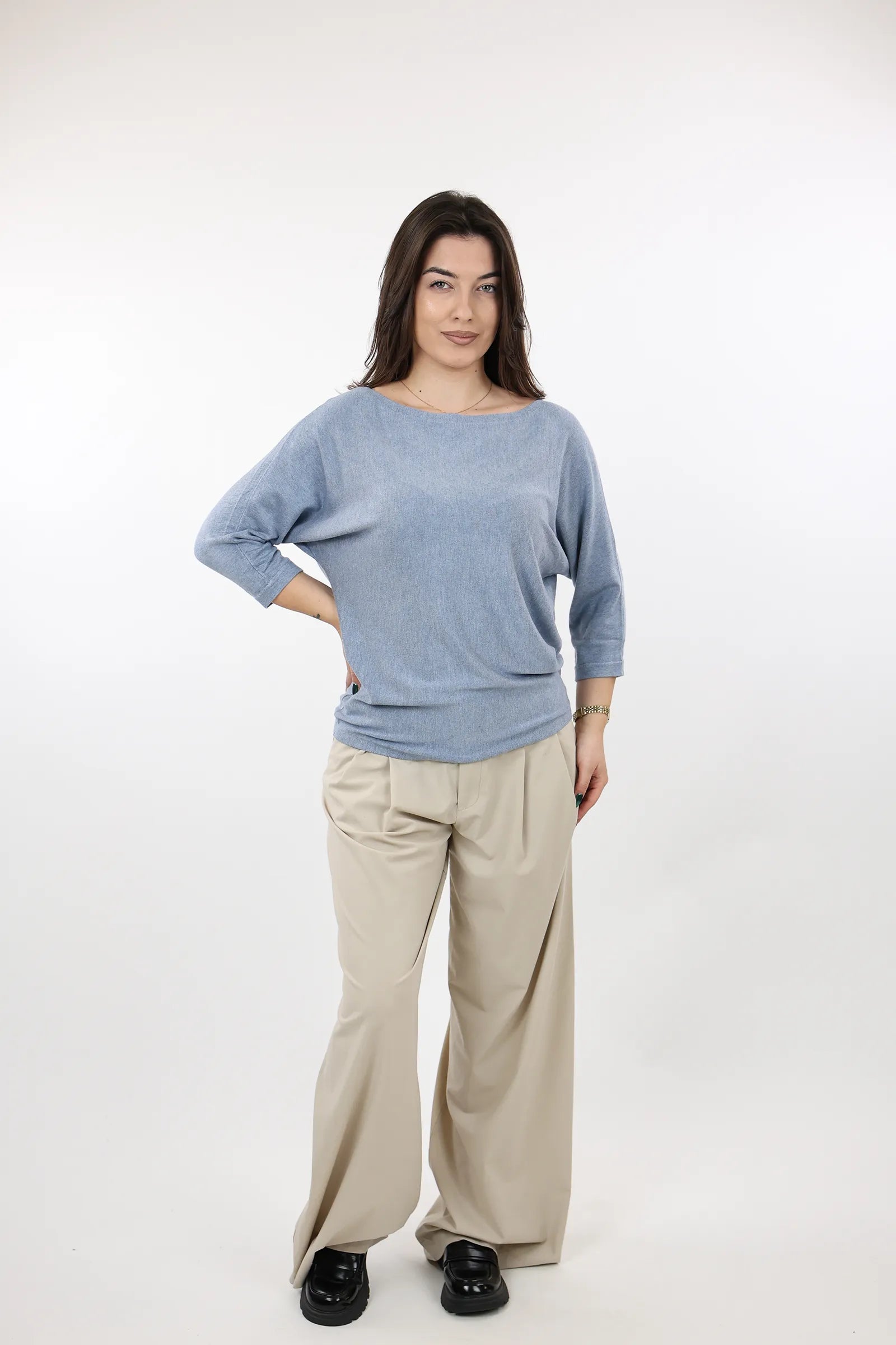BLUZË Casual Knit Pullover