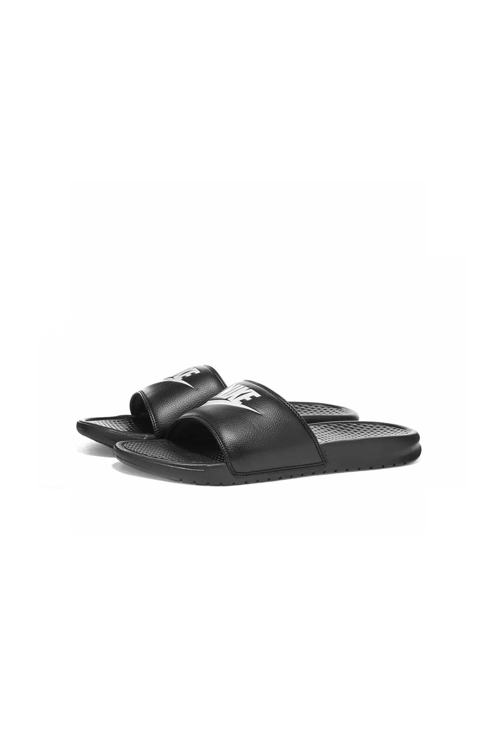 Nike benassi jdi slide men black / white 343880 090