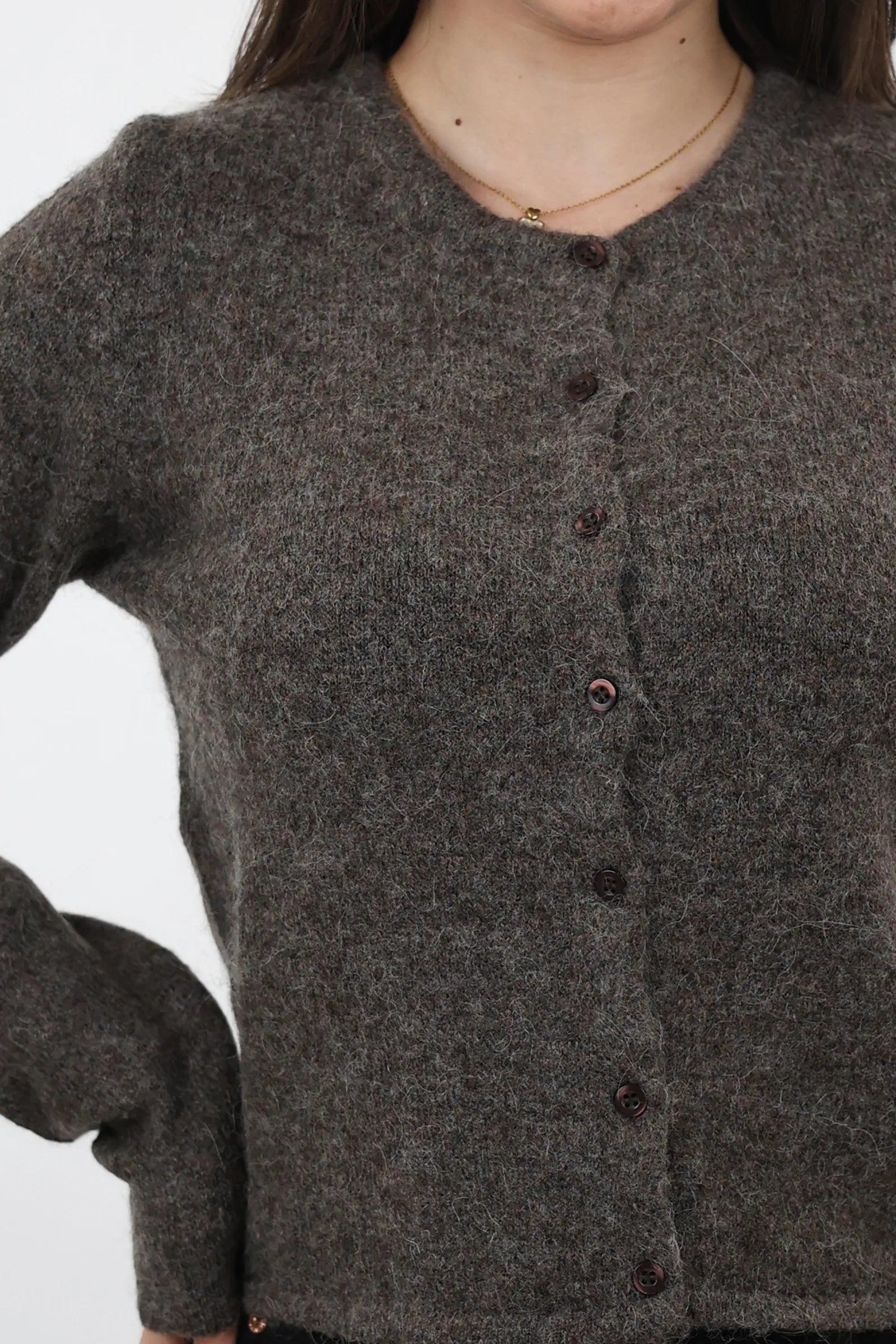 XHEMPER Button Cardigan